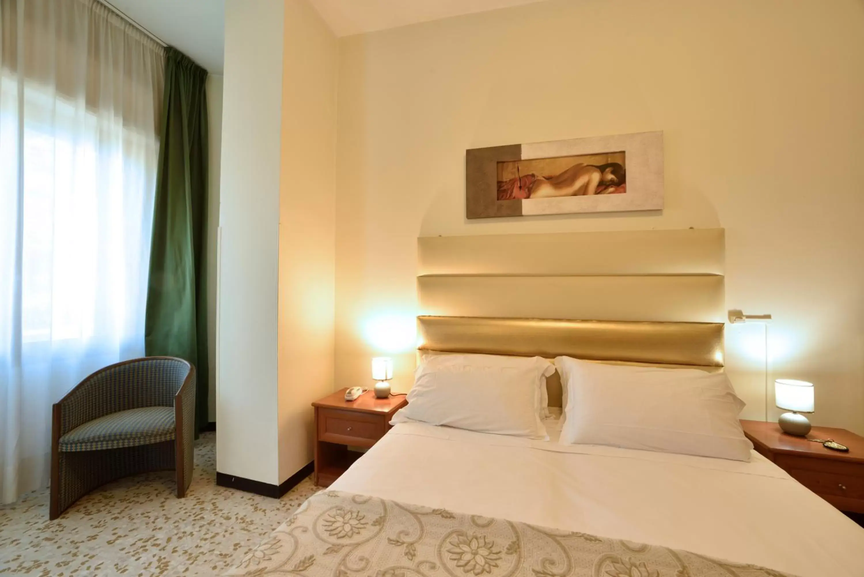 Bed in Hotel Diano Marina Mhotelsgroup