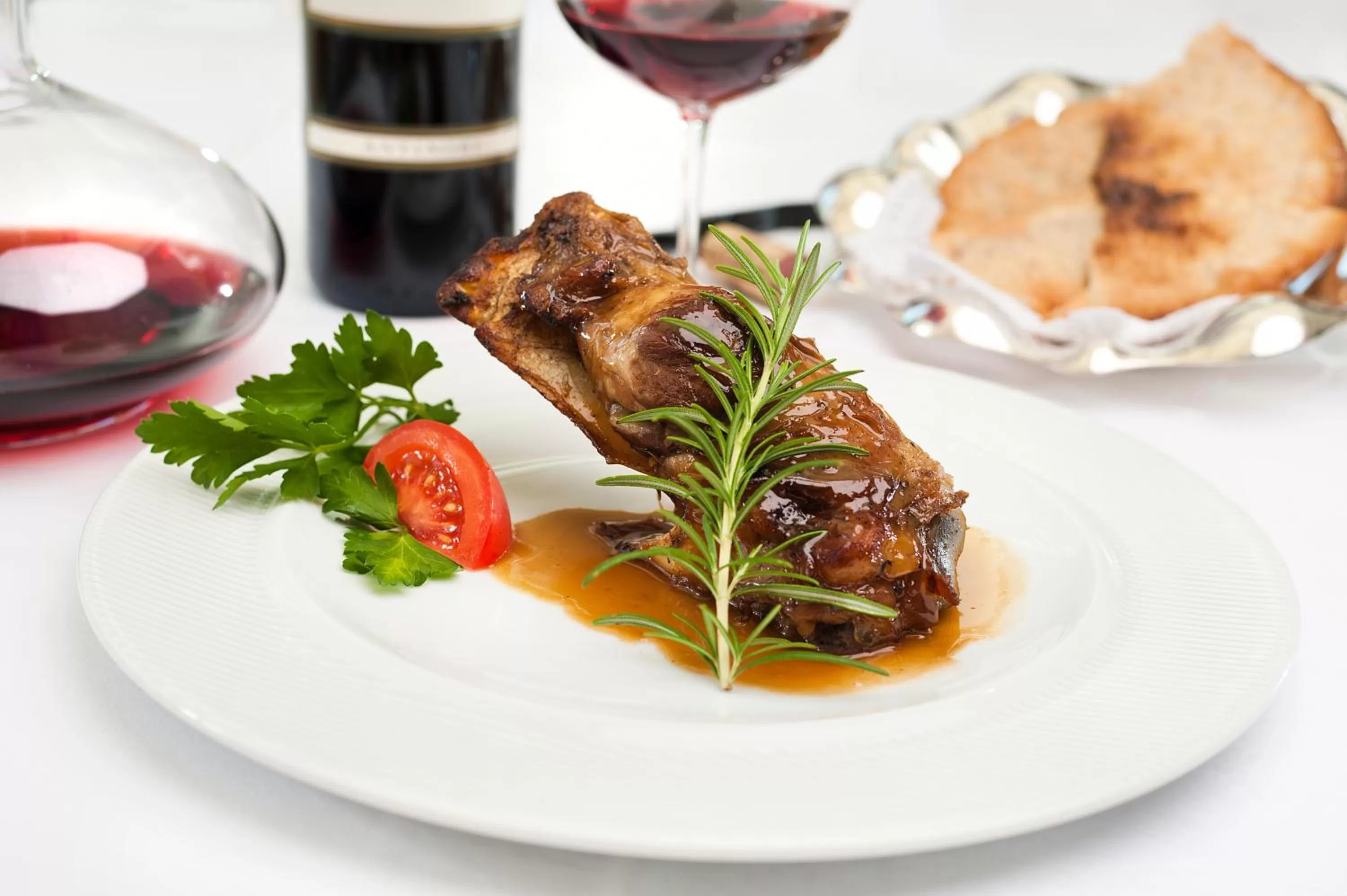 Food and drinks in Hotel Ristorante Lewald