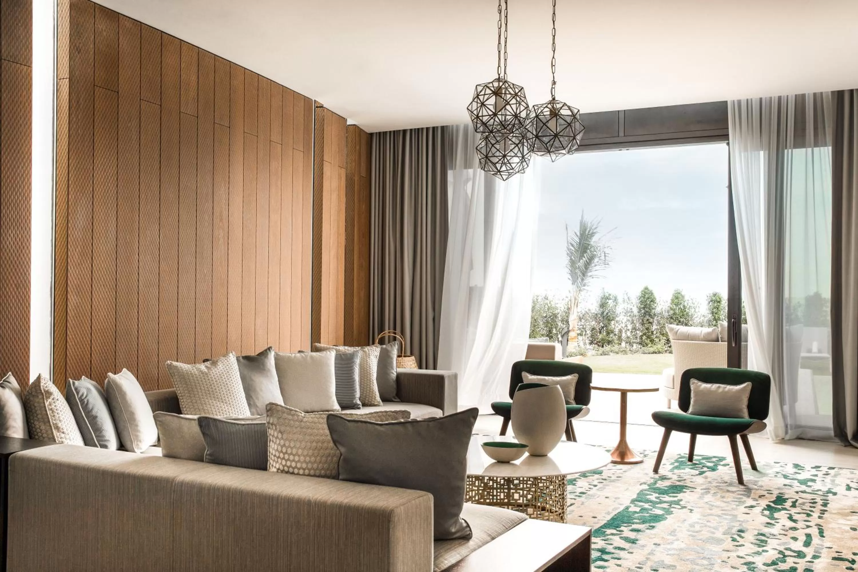 Living room in Jumeirah Saadiyat Island Abu Dhabi