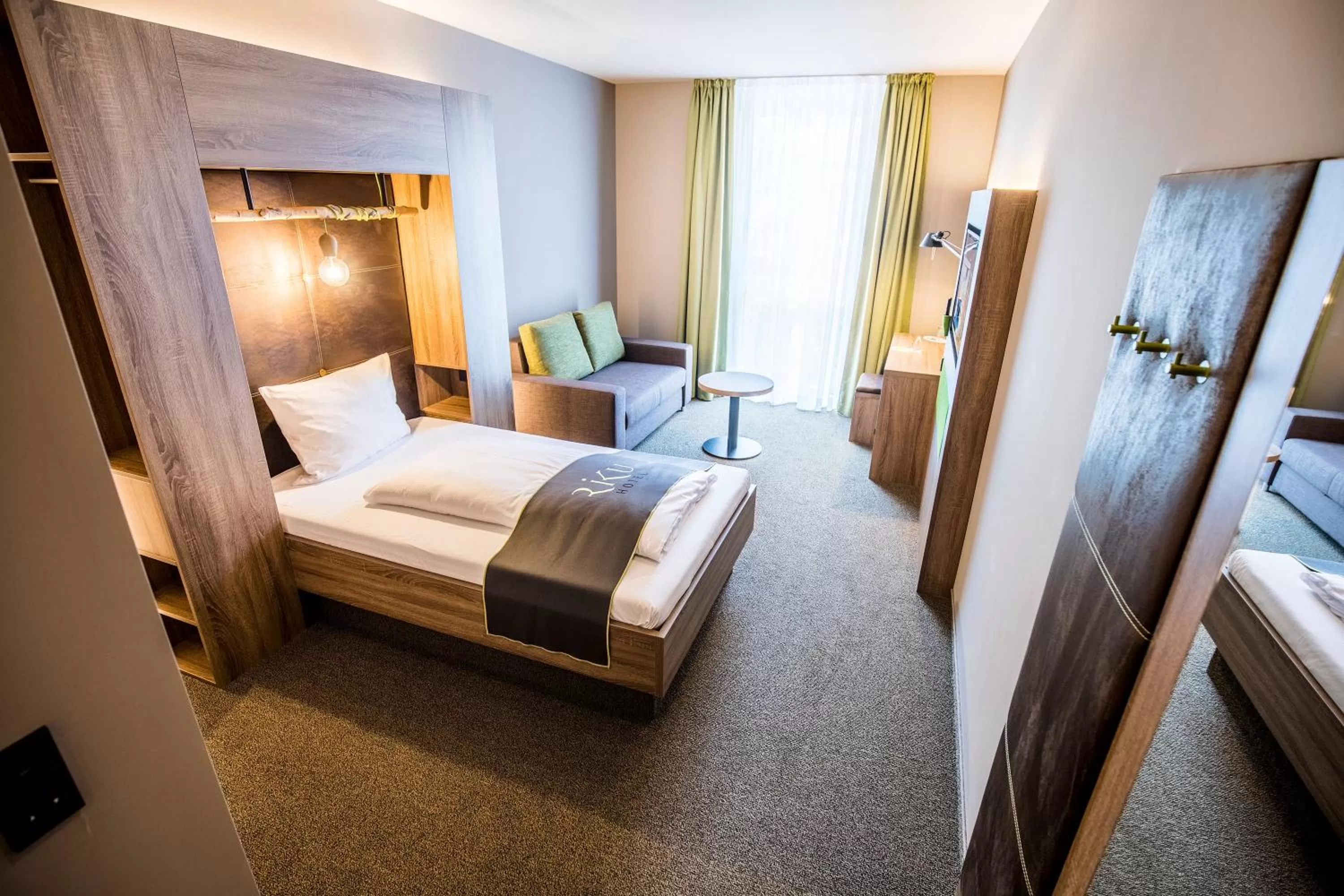 Photo of the whole room, Bed in RiKu HOTEL Ulm