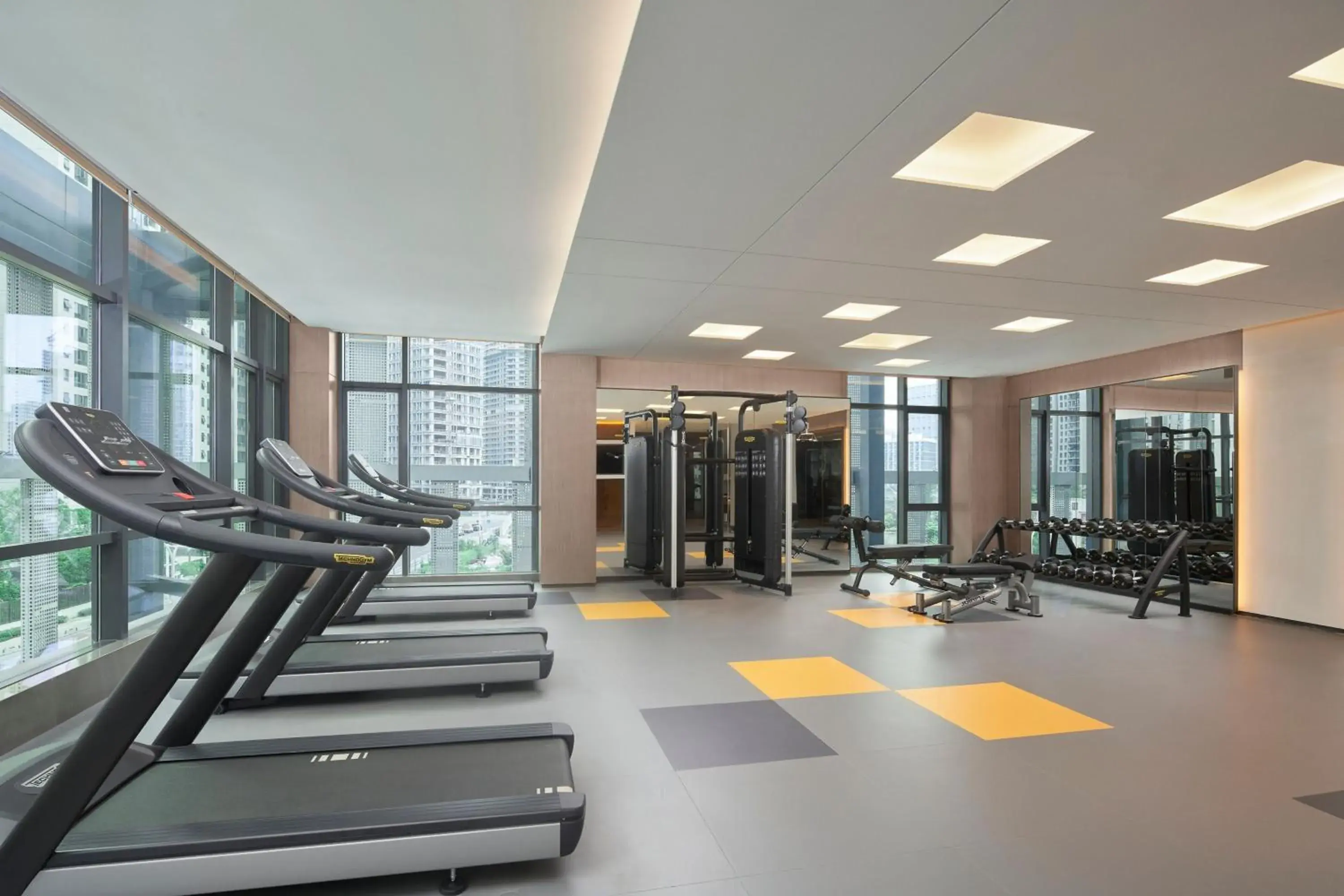 Fitness centre/facilities, Fitness Center/Facilities in The Meixi Lake, Changsha Marriott Executive Apartments