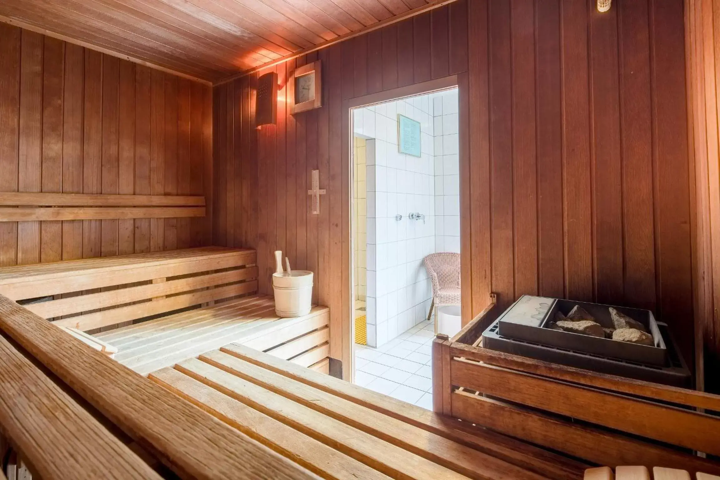 Sauna in Best Western Wein- und Parkhotel