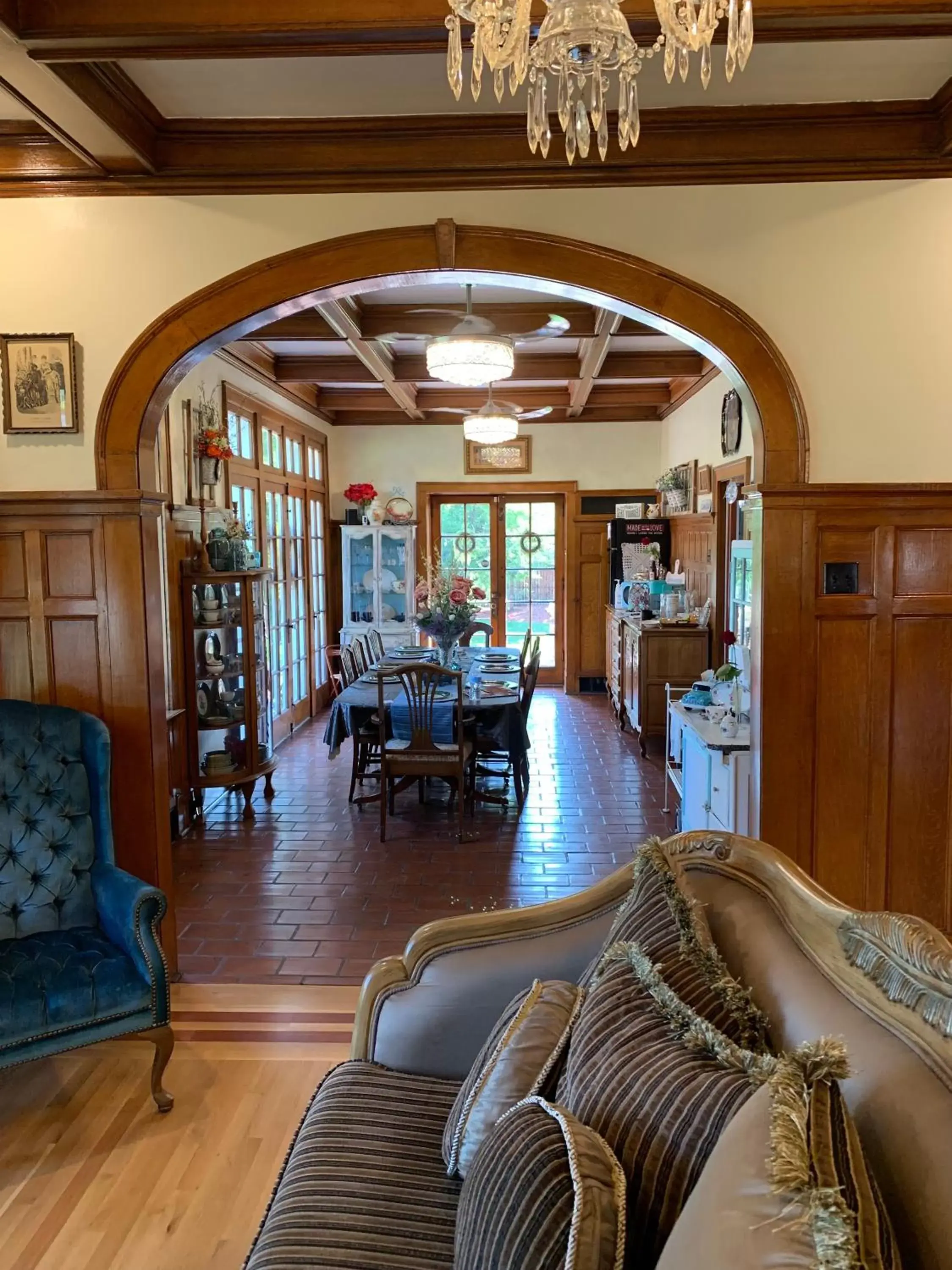 Dining area, Restaurant/Places to Eat in The Abriendo Inn