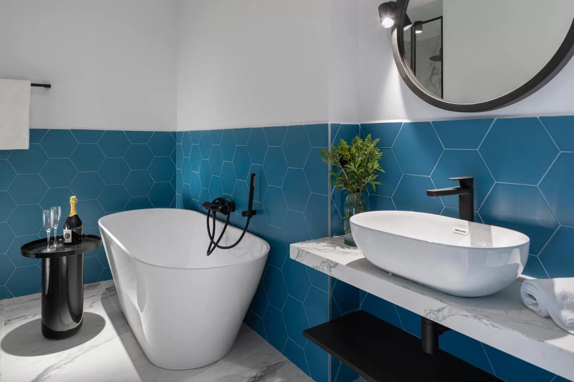 Bathroom in Oborishte 63,The Art Boutique Hotel by Sandglass