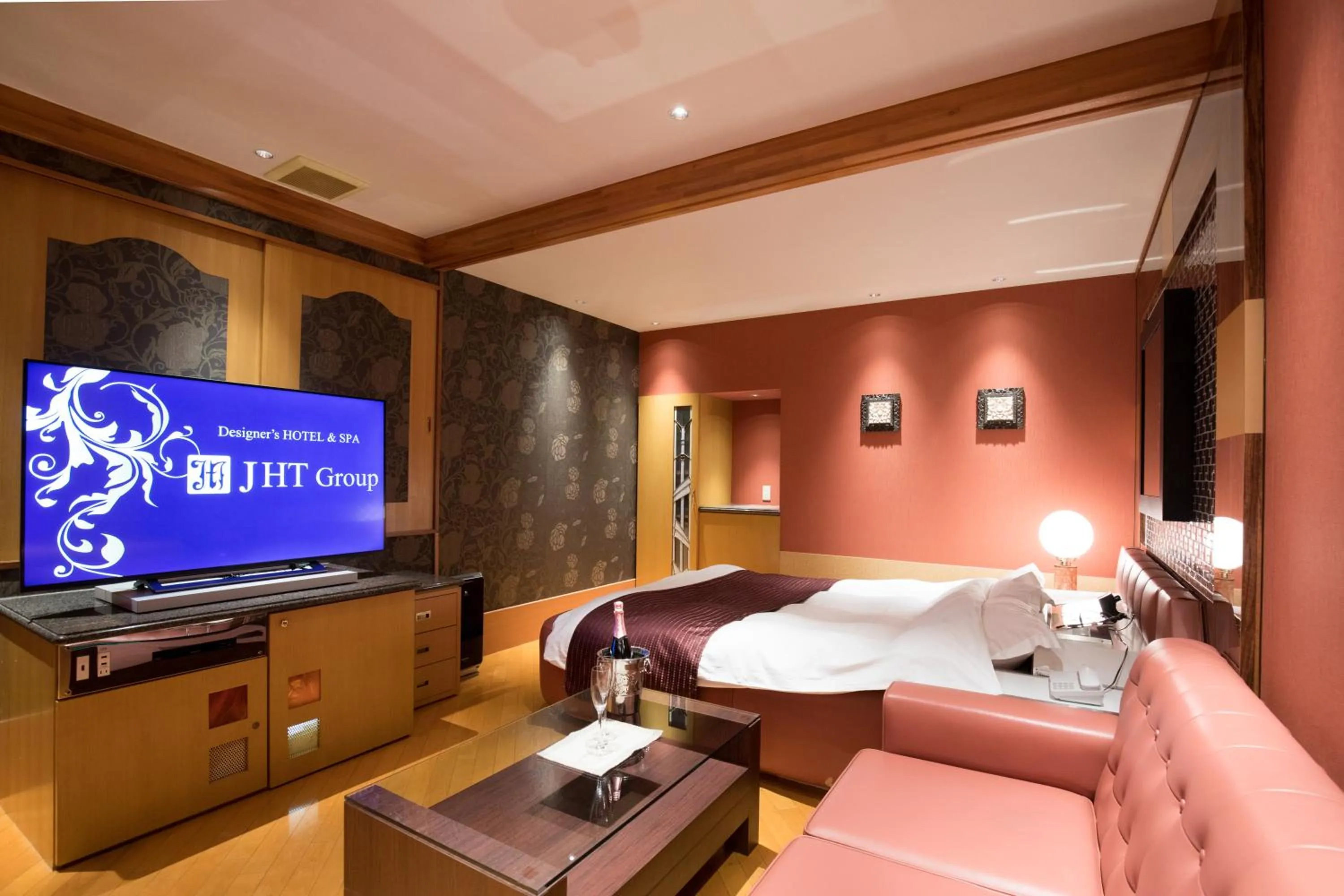 Bed in HOTEL PERRIER (Adult Only)