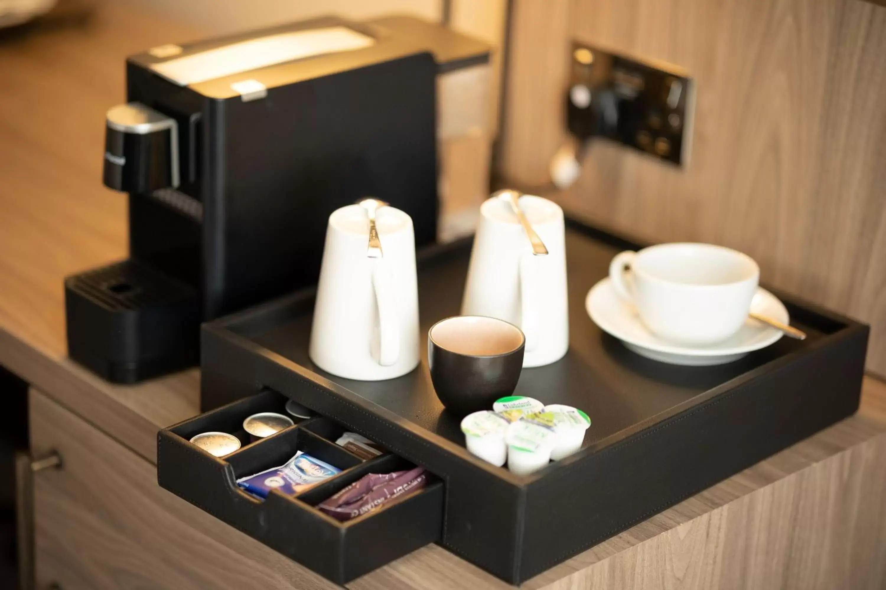 Coffee/tea facilities in Marks Tey Hotel Colchester