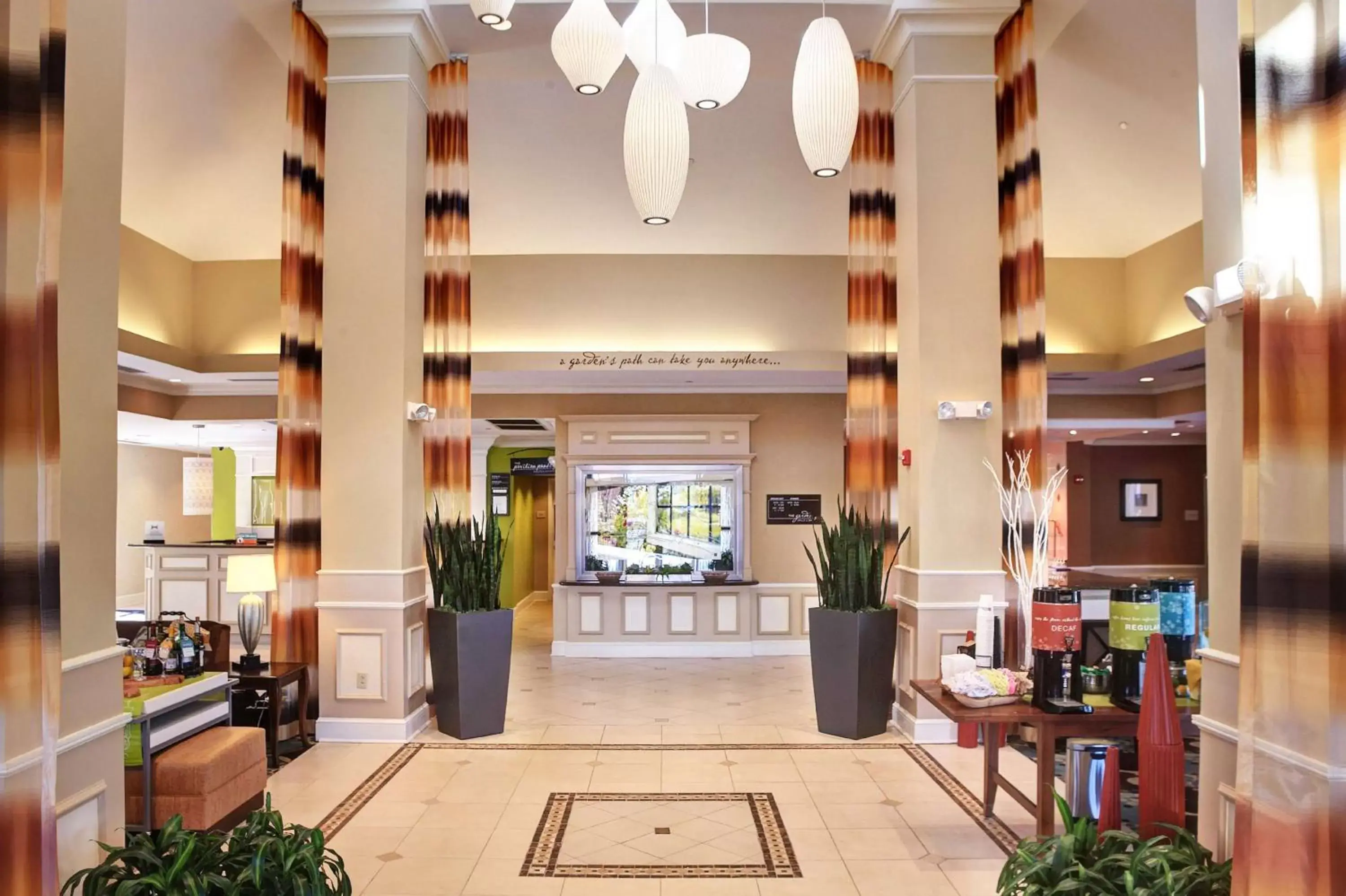 Lobby or reception, Lobby/Reception in Hilton Garden Inn Aberdeen