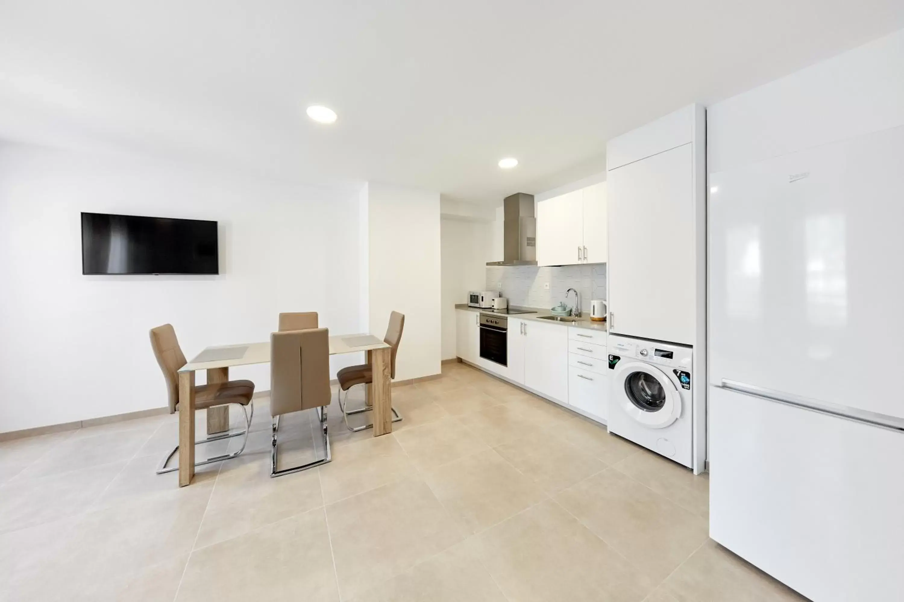 TV and multimedia, Kitchen/Kitchenette in Sonrisa Deluxe Apartments, Levante