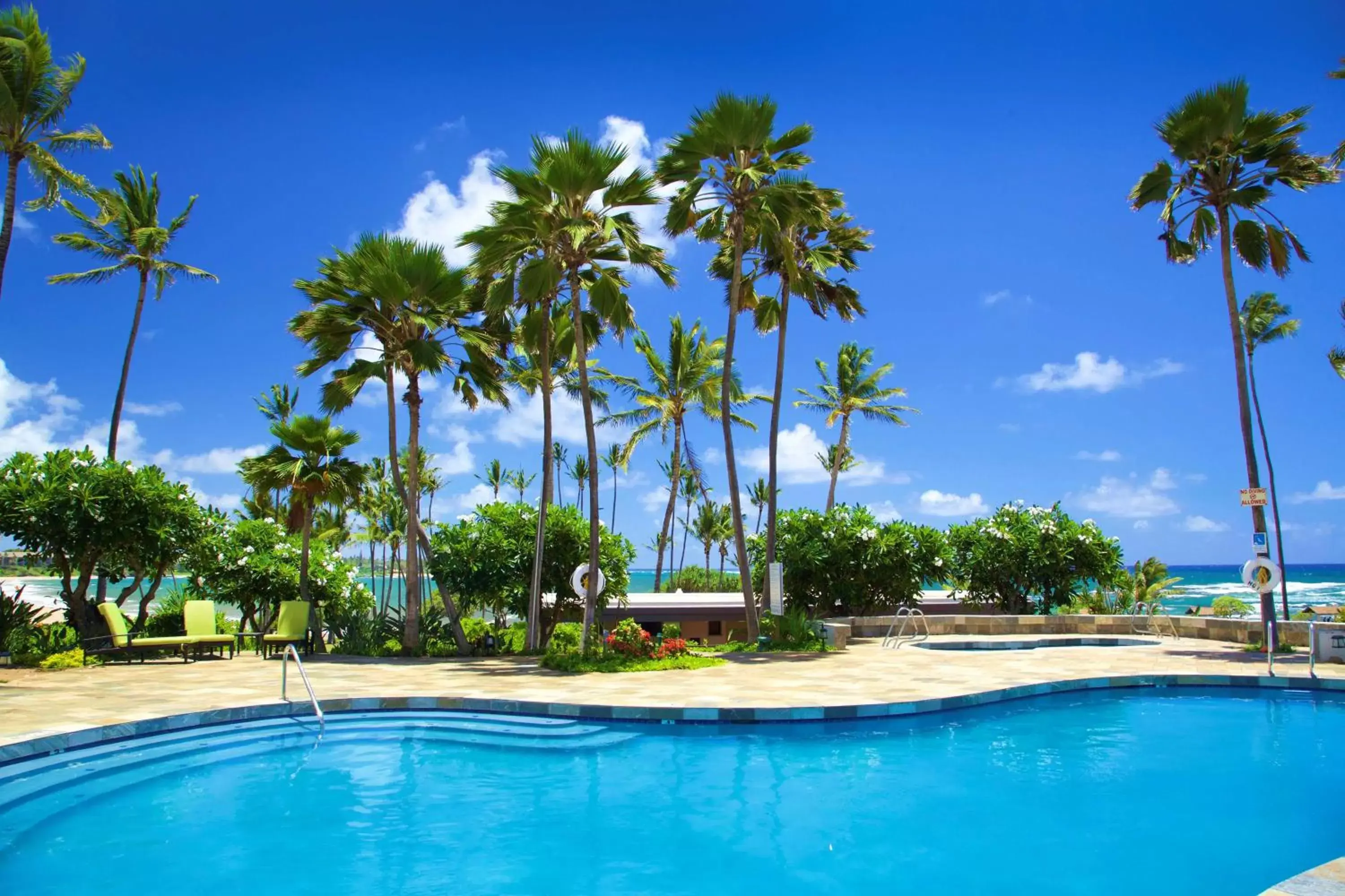 Pool view, Swimming Pool in Hilton Garden Inn Kauai Wailua Bay, HI