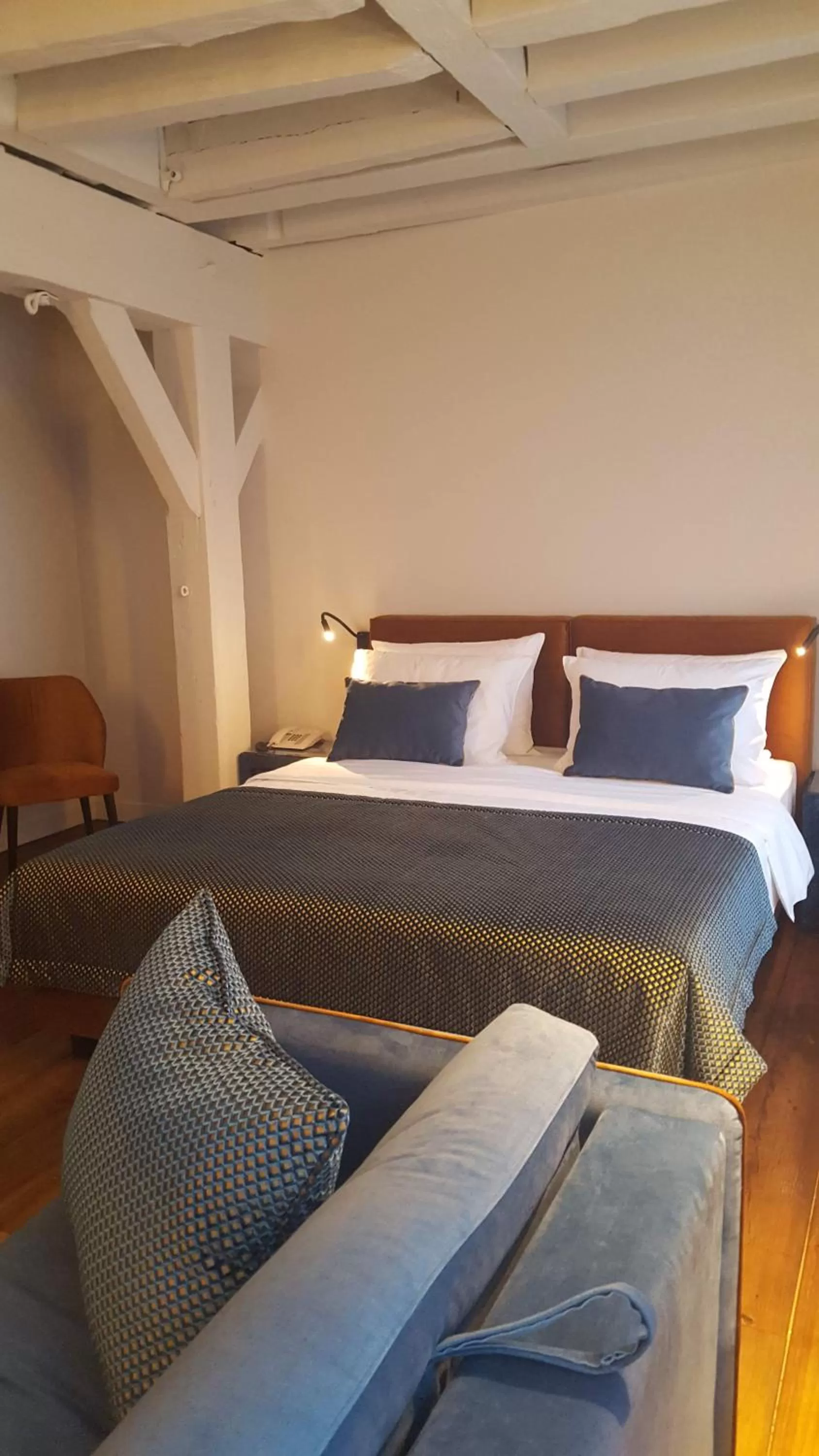 Bed in Hotel 'T Sandt