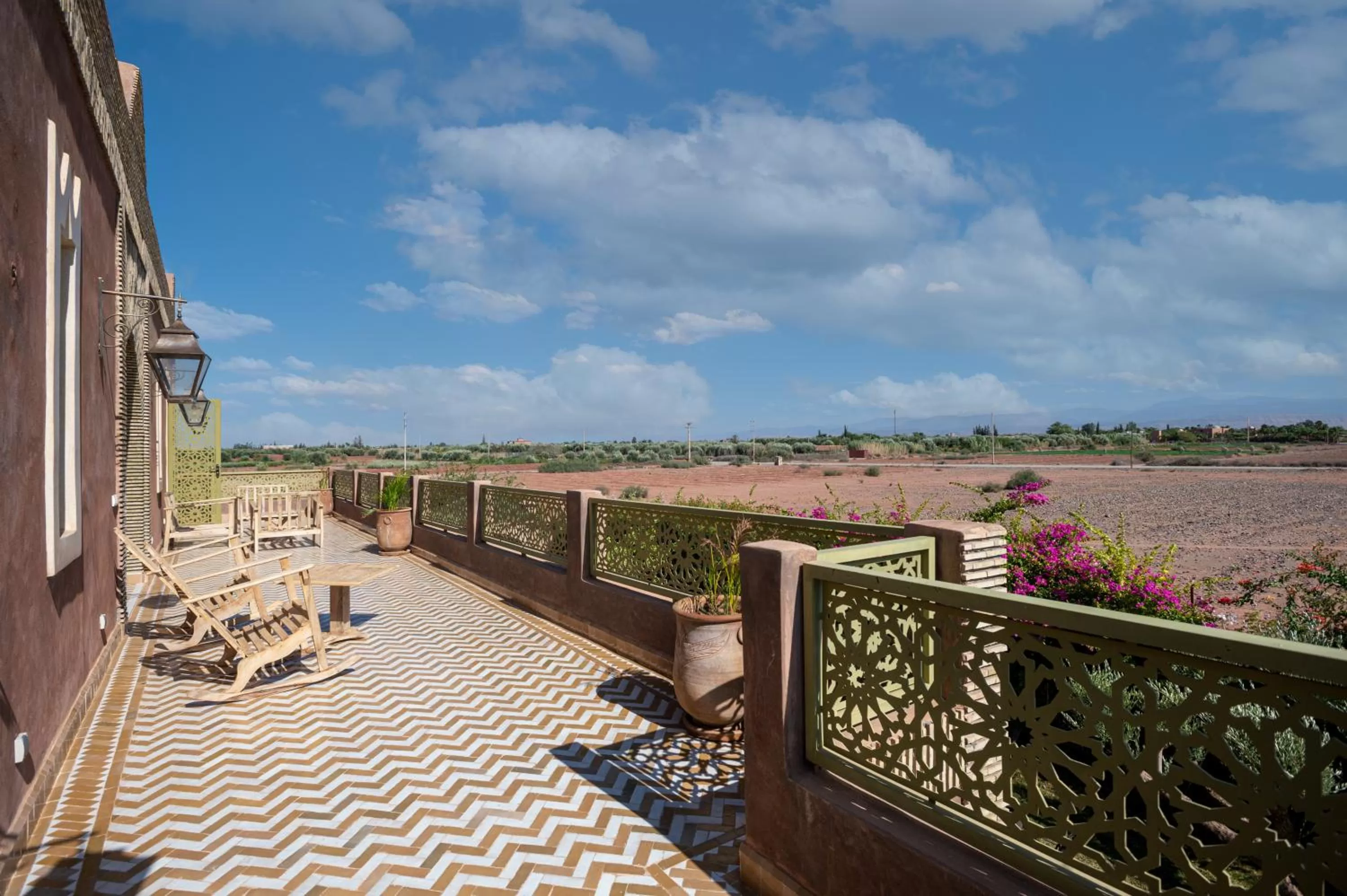 Balcony/Terrace in Maria Towers , Palais Table d'hôtes & SPA