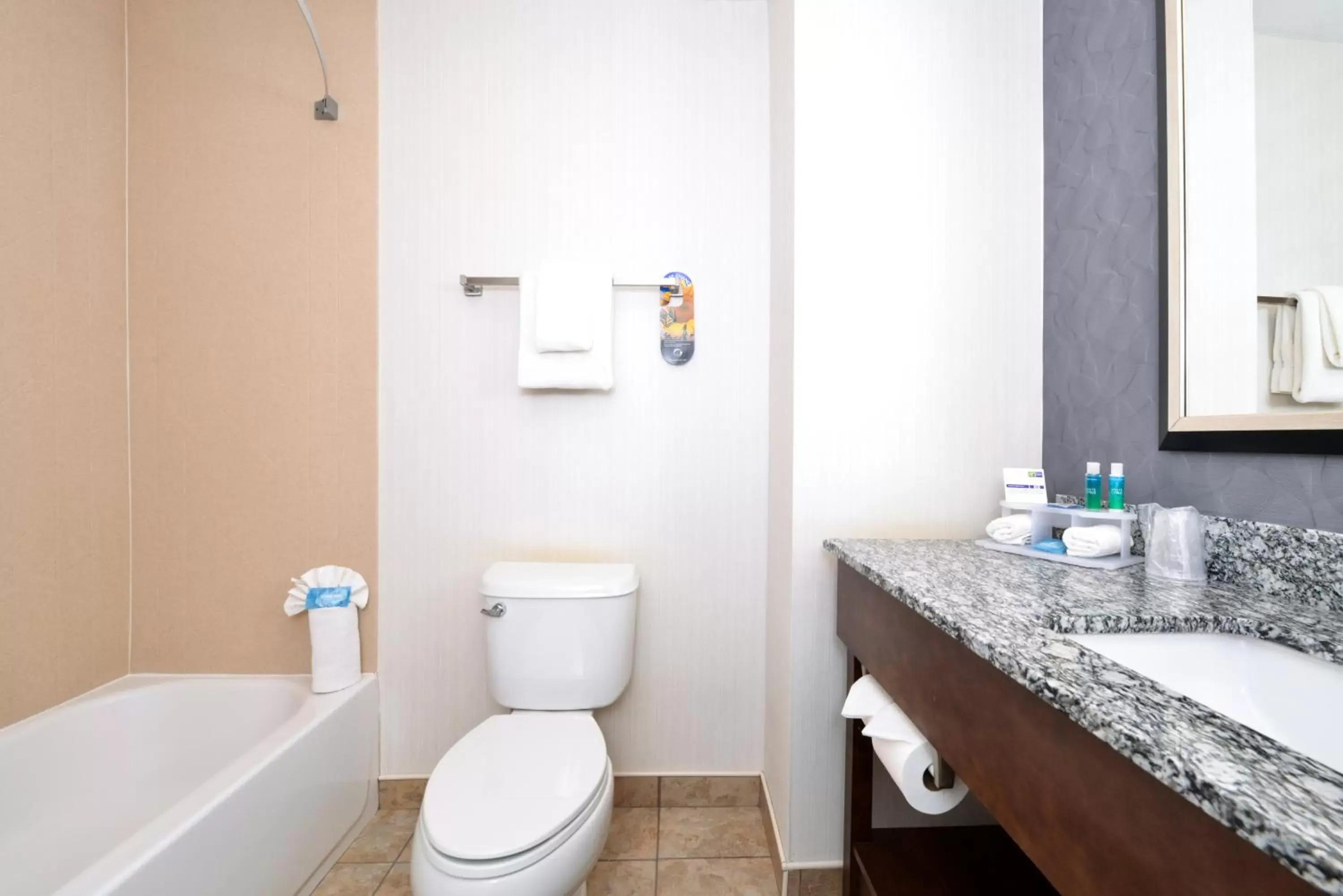 Bathroom in Holiday Inn Express & Suites Greenfield, an IHG Hotel