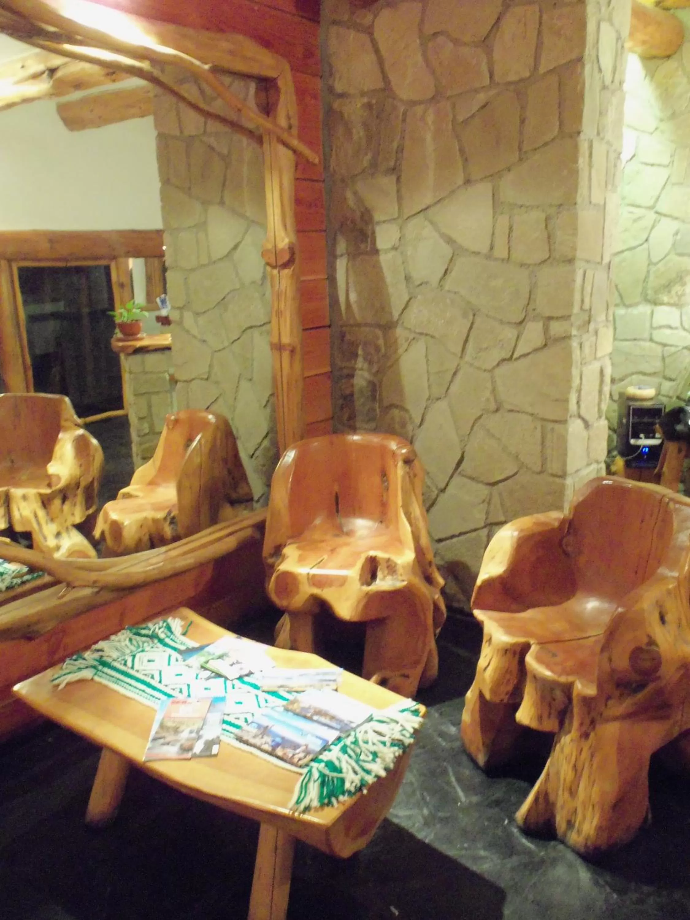 Lobby or reception in Hosteria Lekun Lekun