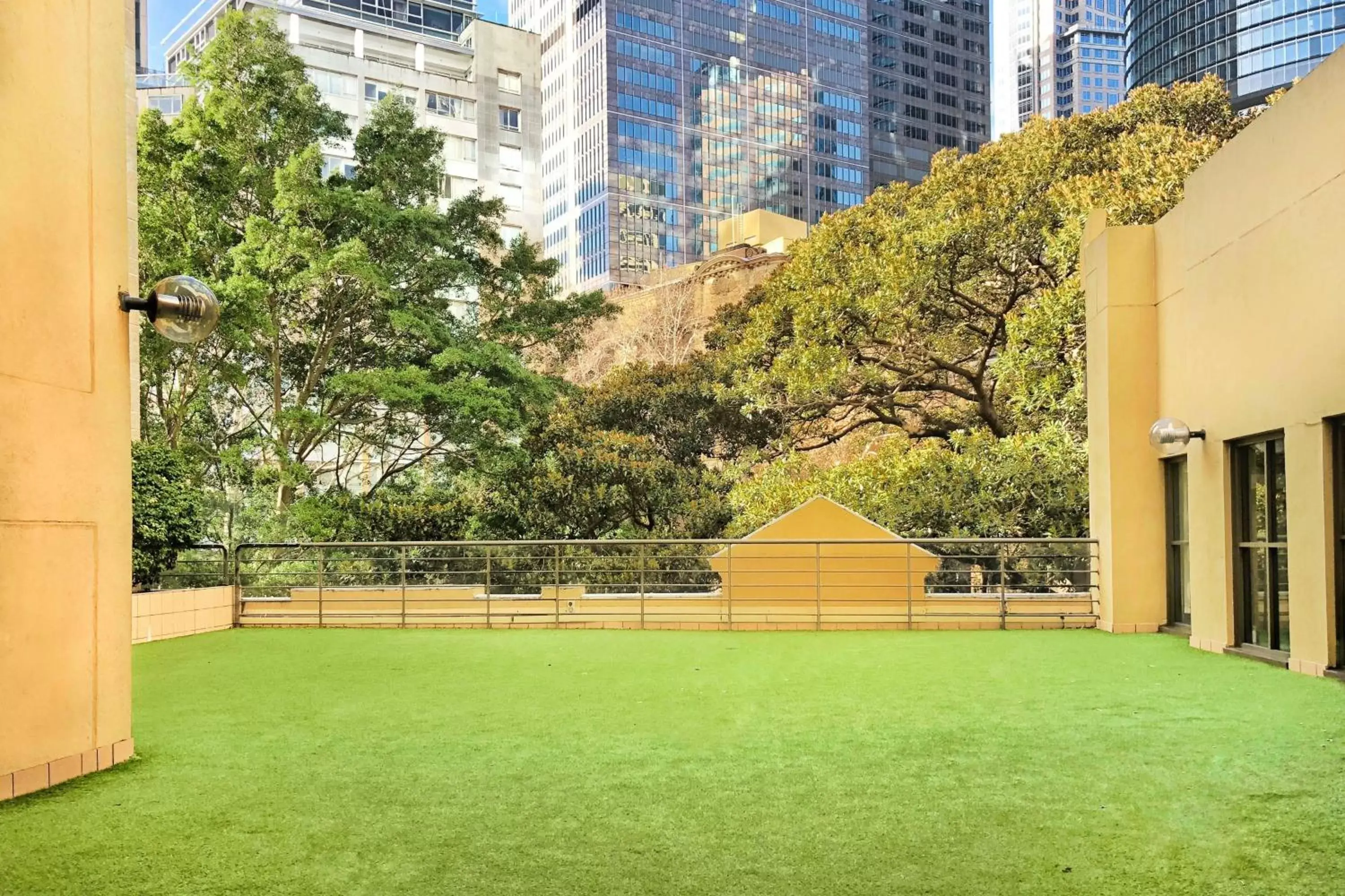 Property building in Sydney Harbour Marriott Hotel at Circular Quay