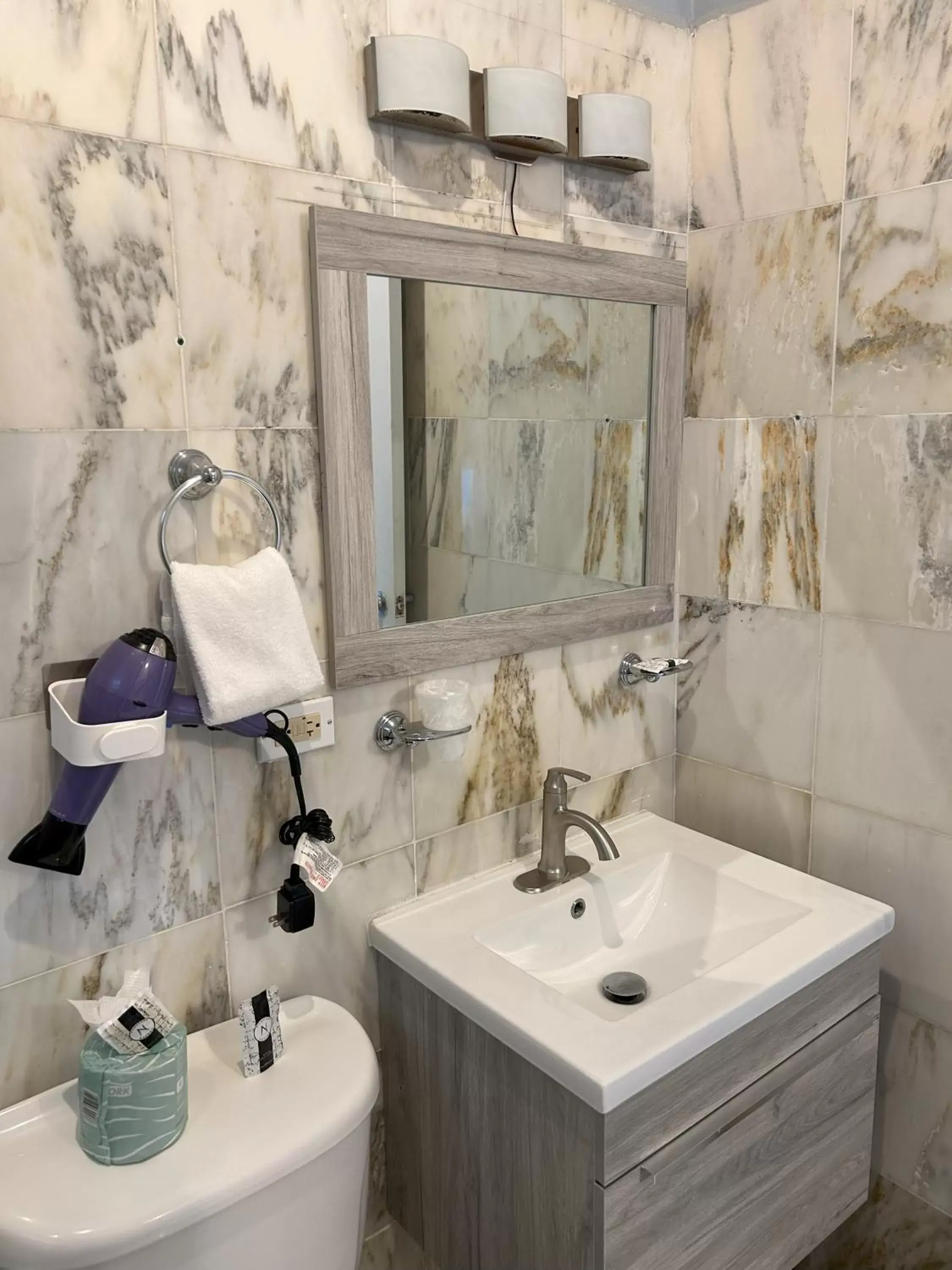 Bathroom in Coral Princess Hotel