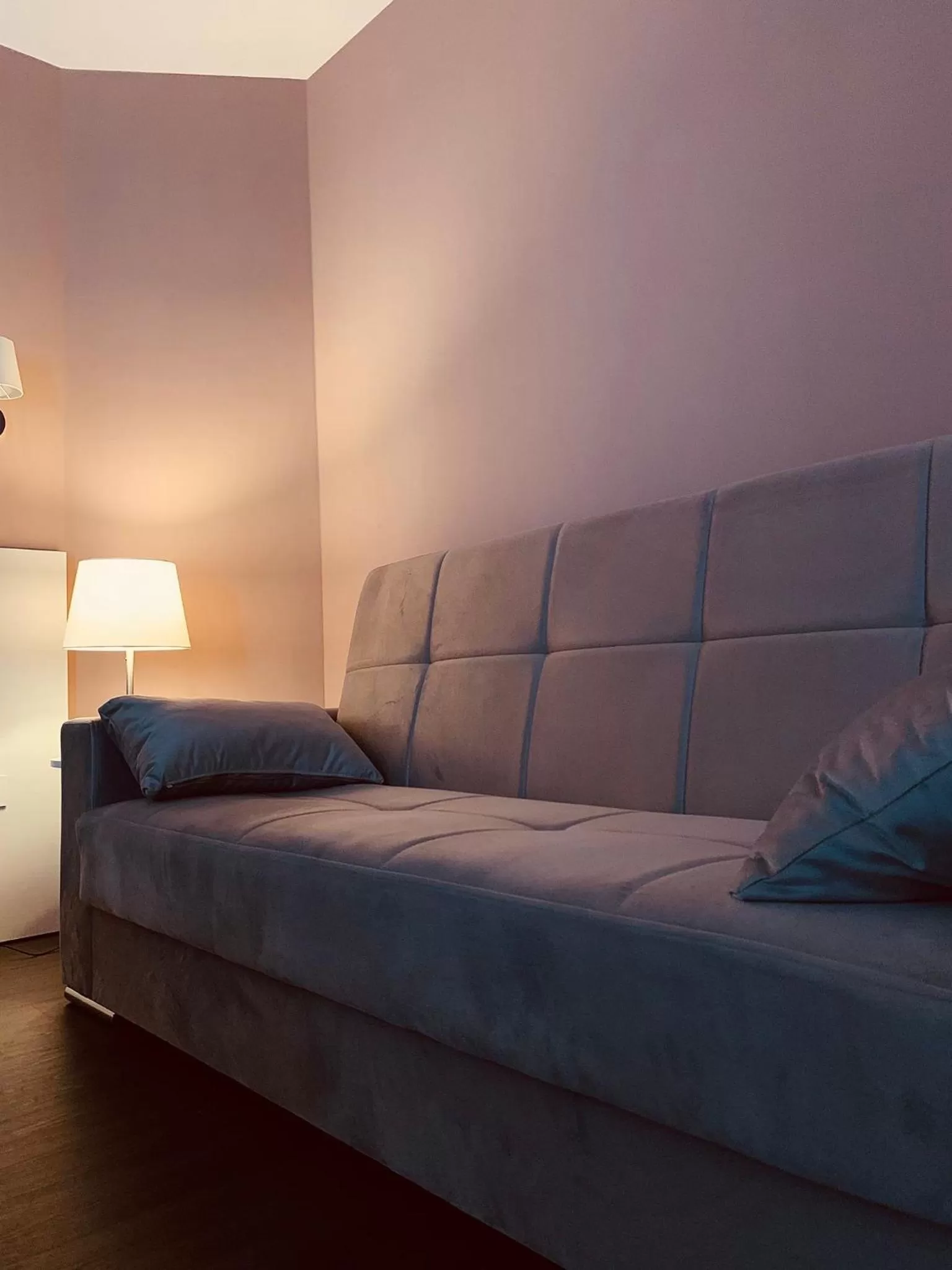 Bed in Palazzo Cappuccini Art Relais