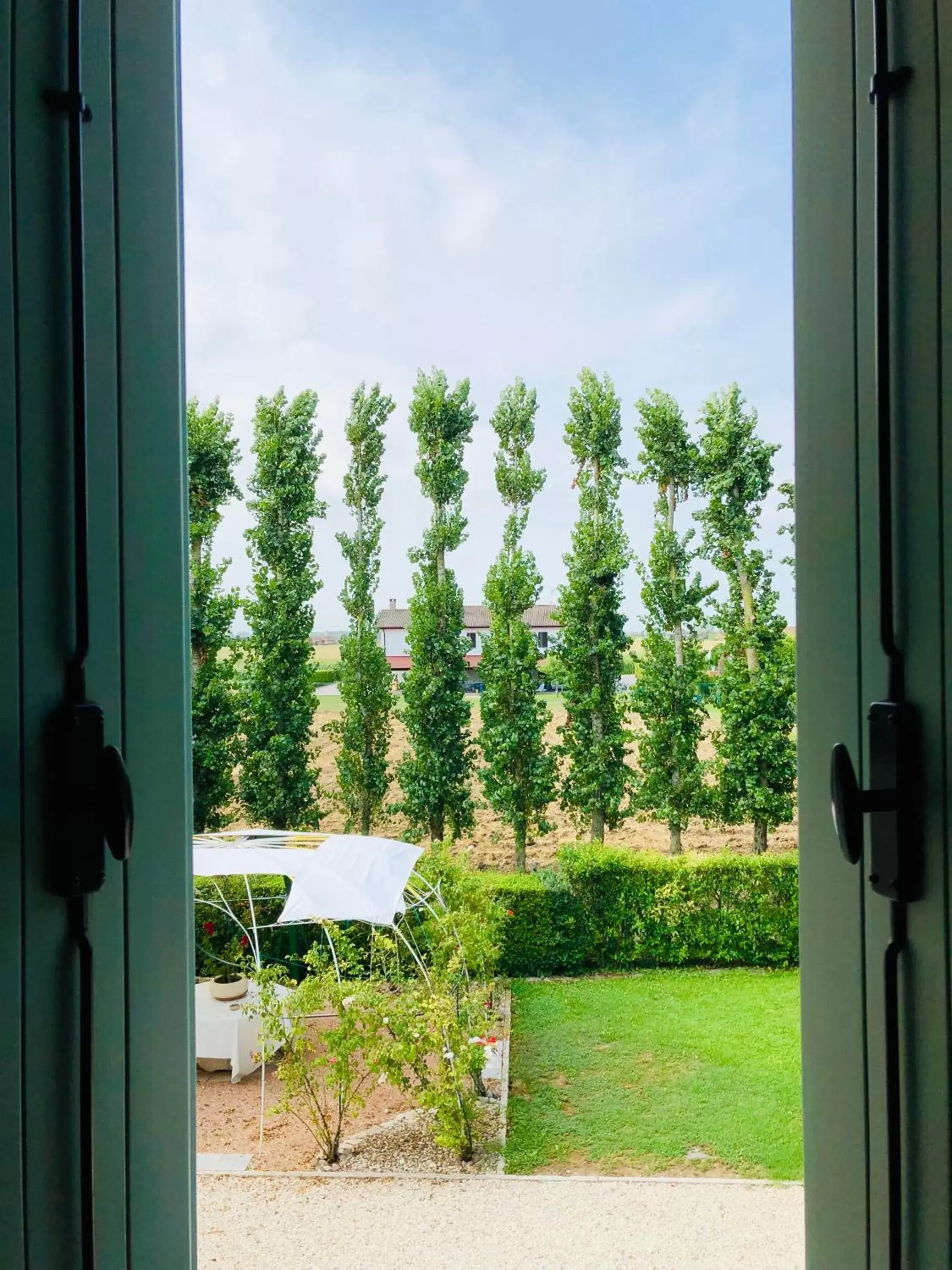 Garden view in Villamoreno