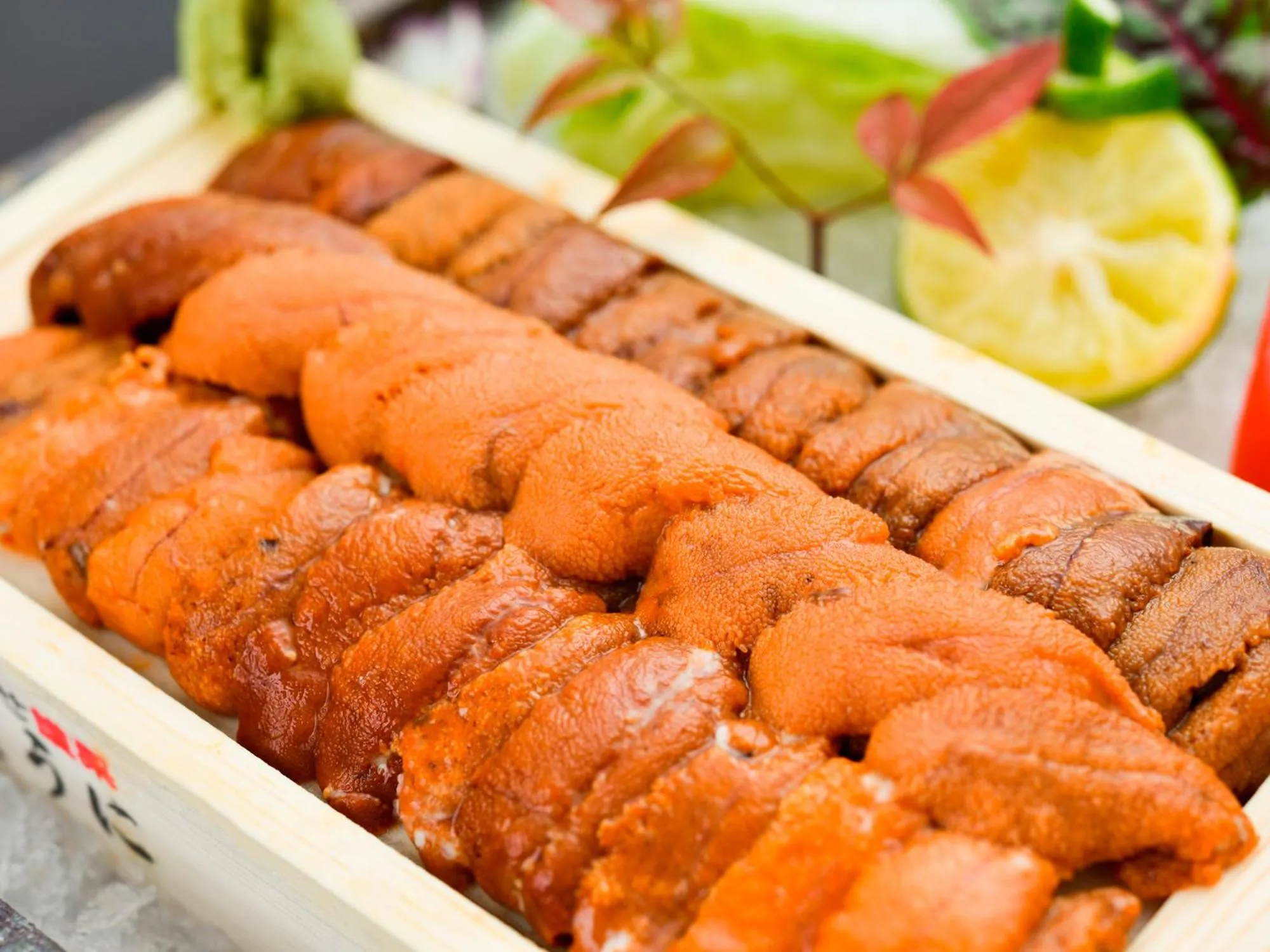 Food close-up in Okuno Hosomichi