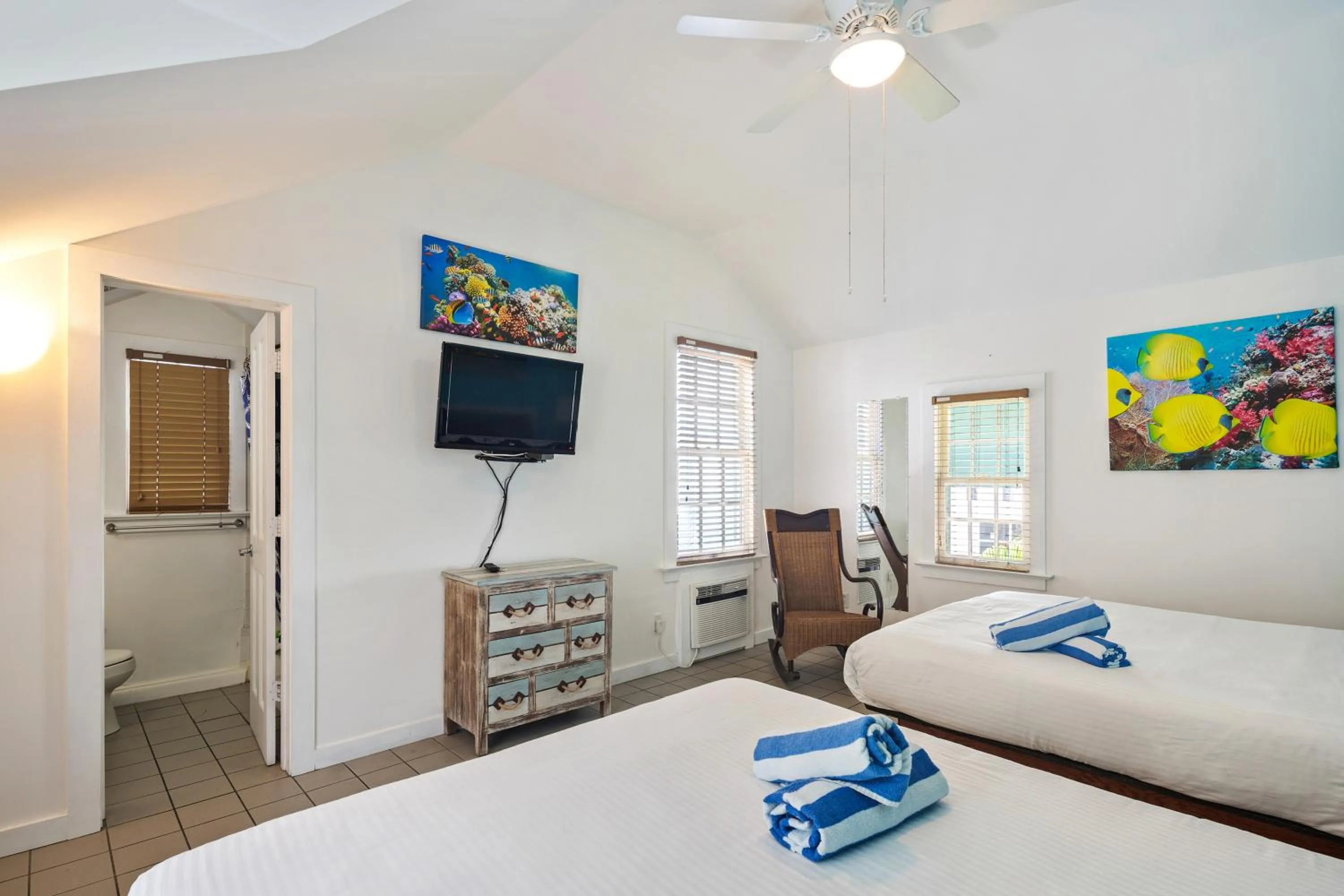 Bed in Wicker Guesthouse