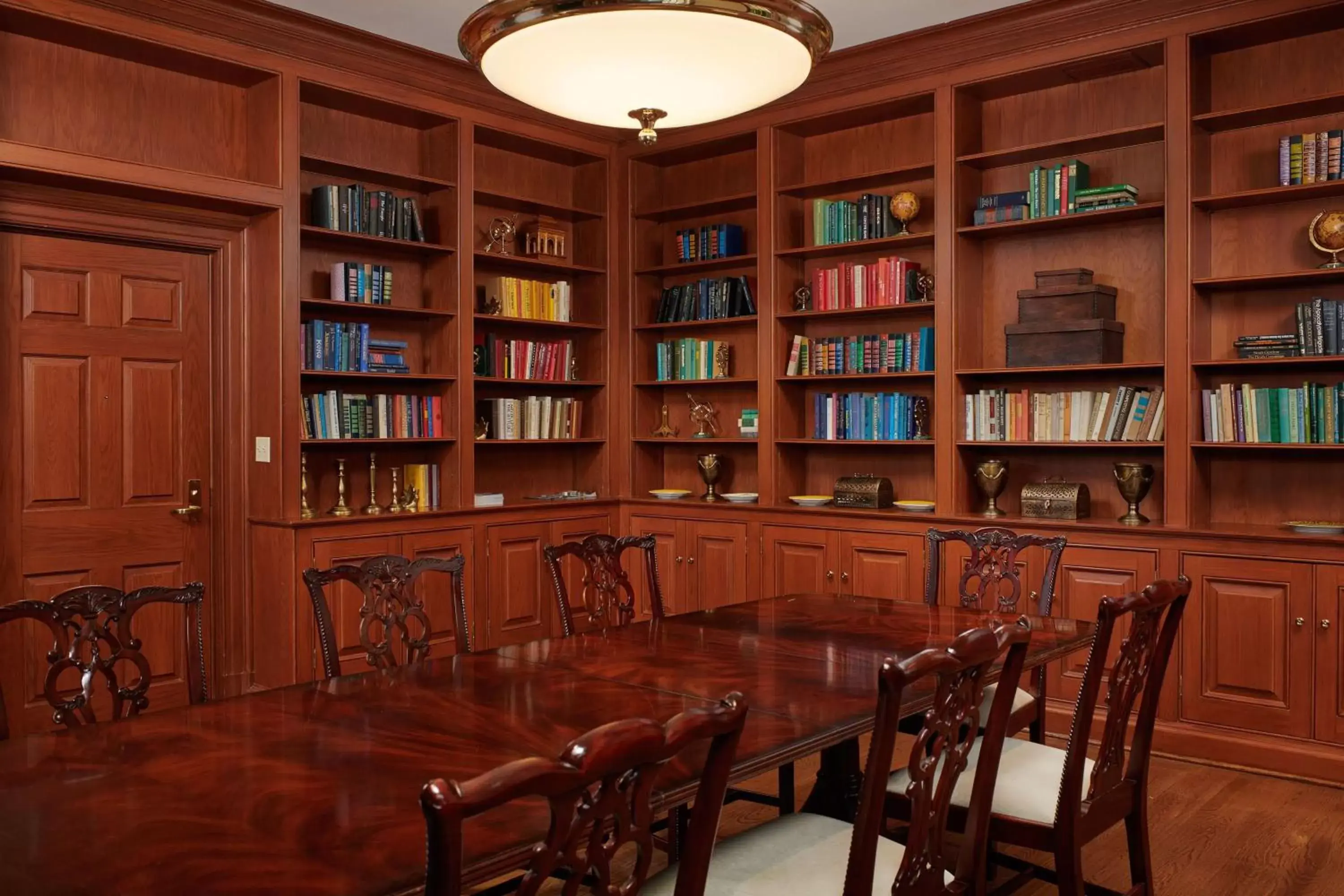 Sports, Library in Virginia Crossings Hotel, Tapestry Collection by Hilton