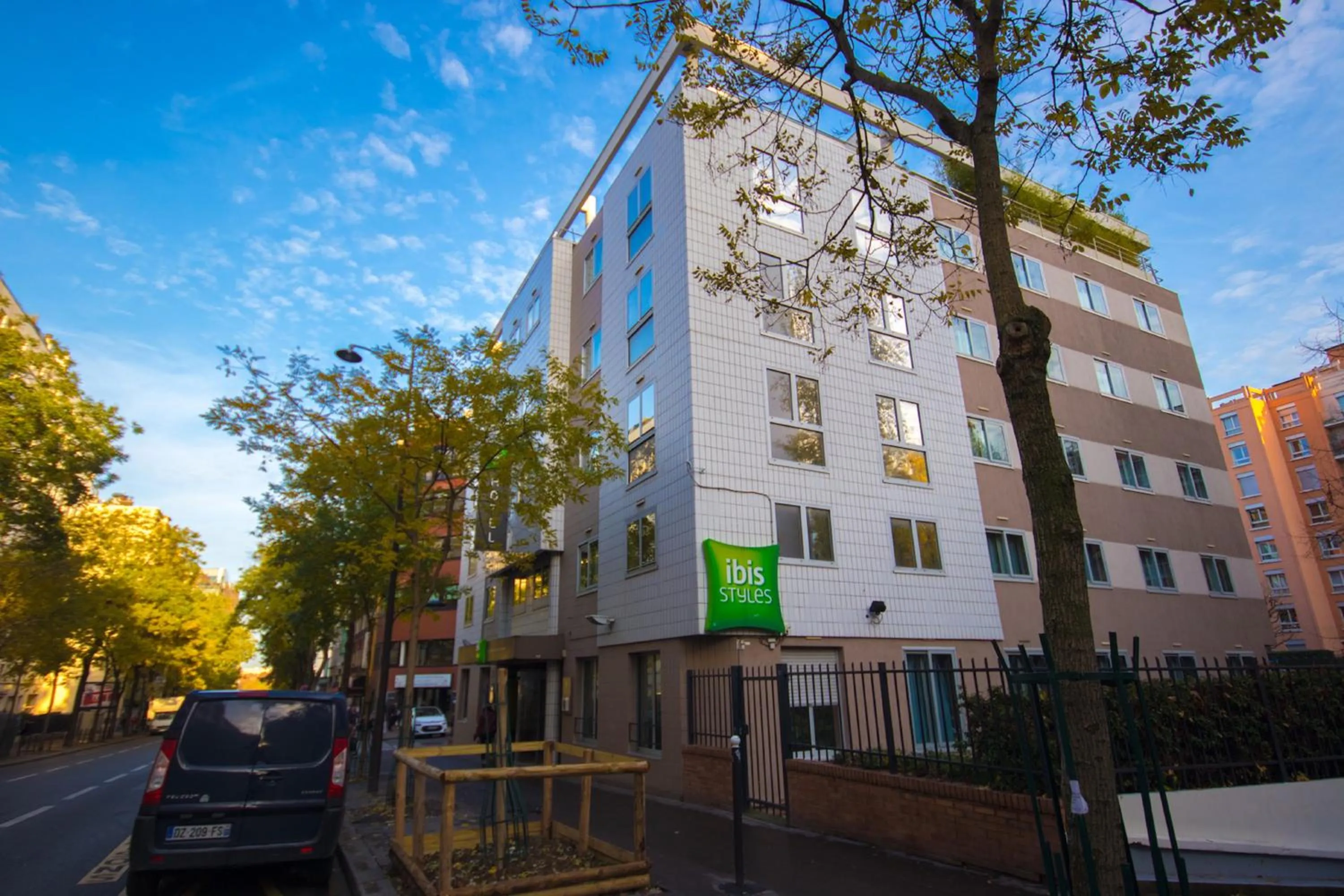 Facade/entrance in ibis Styles Paris Tolbiac Bibliotheque