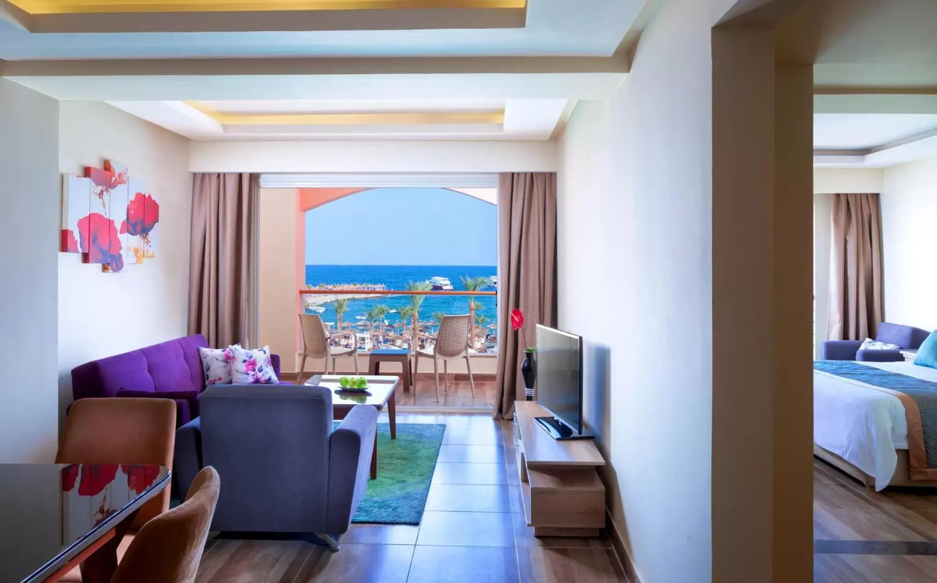 Living room in Beach Albatros Resort - Hurghada