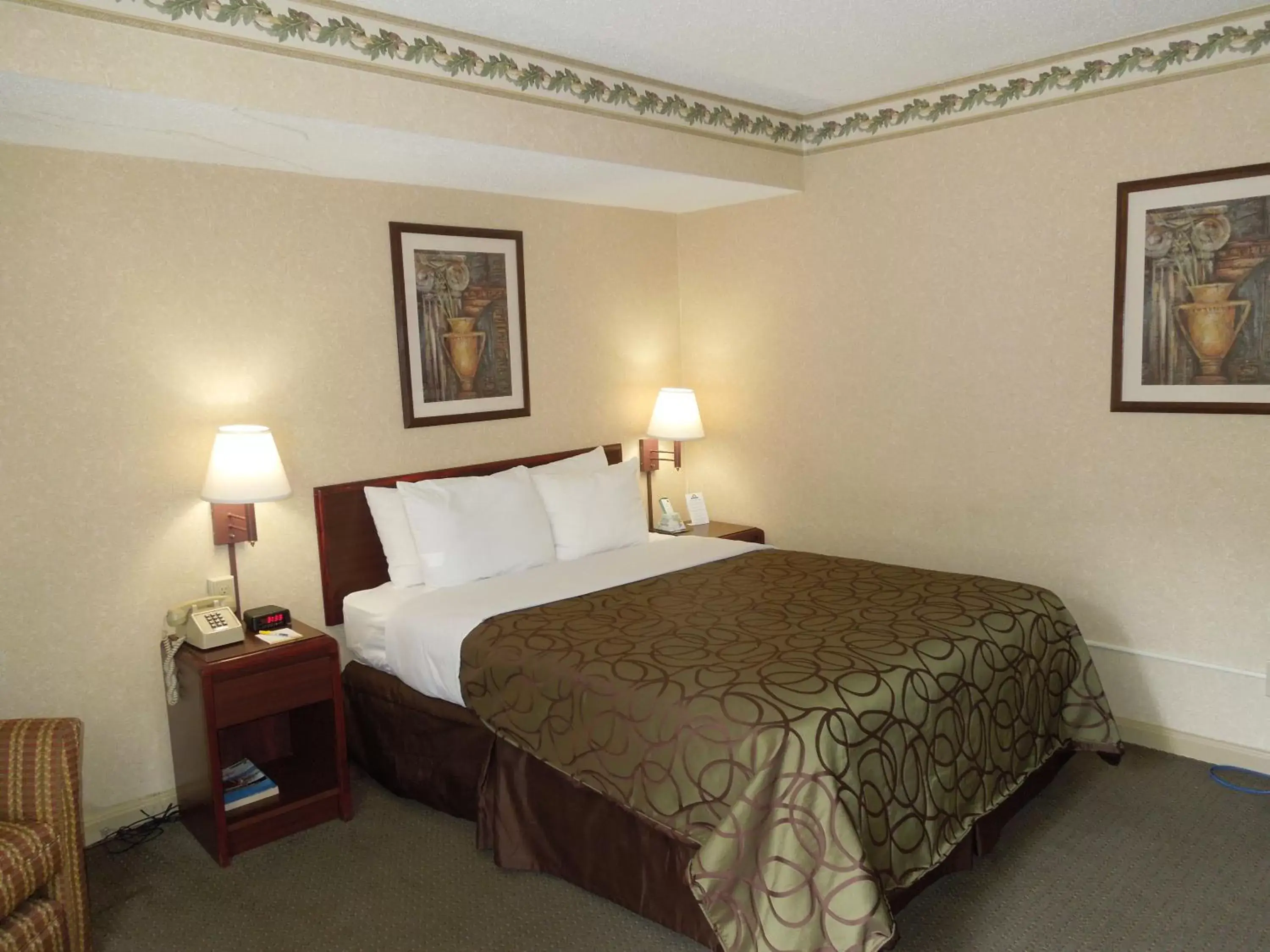 Bed in Days Inn by Wyndham Cleveland Lakewood