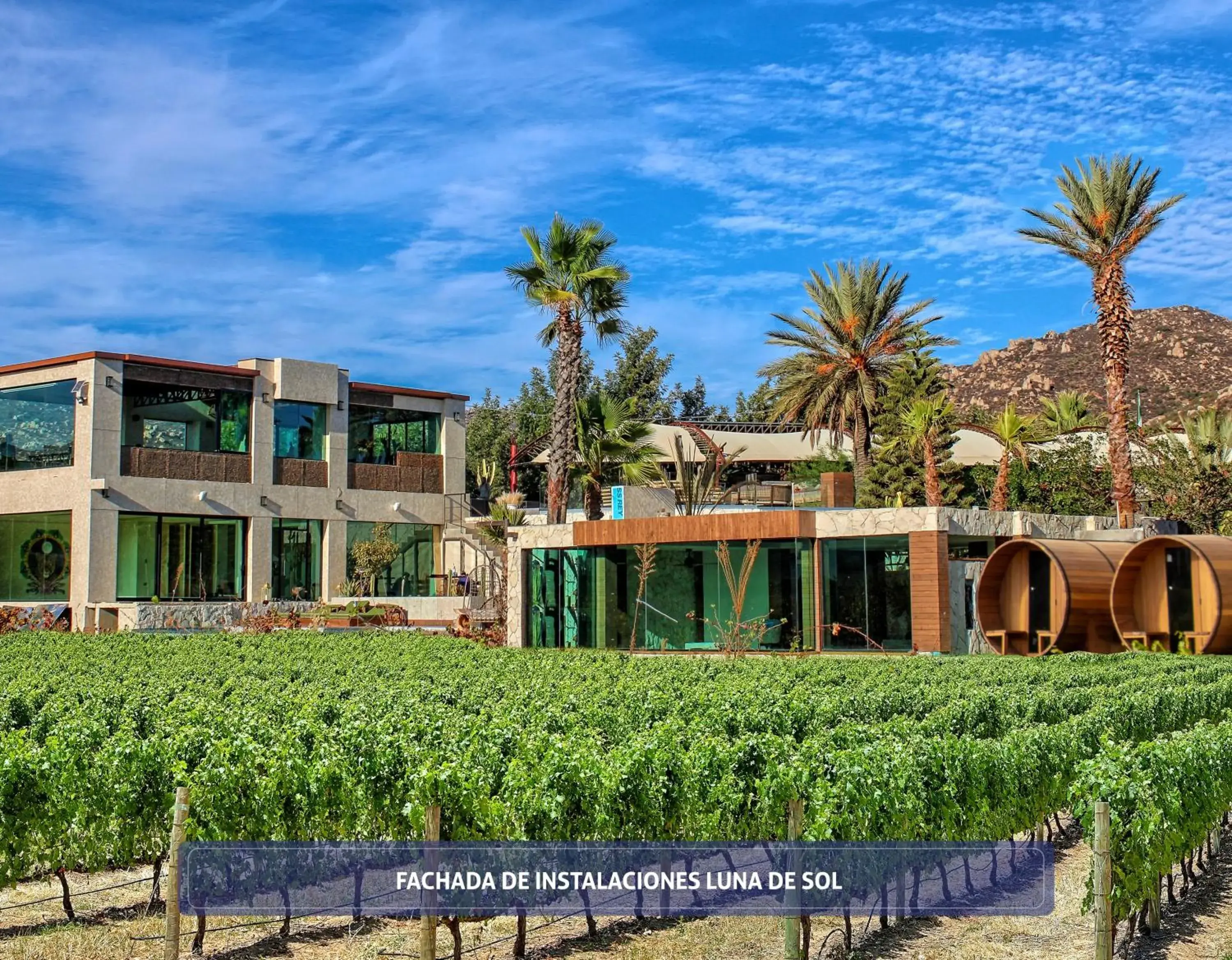 Property building in Hotel Boutique Valle de Guadalupe