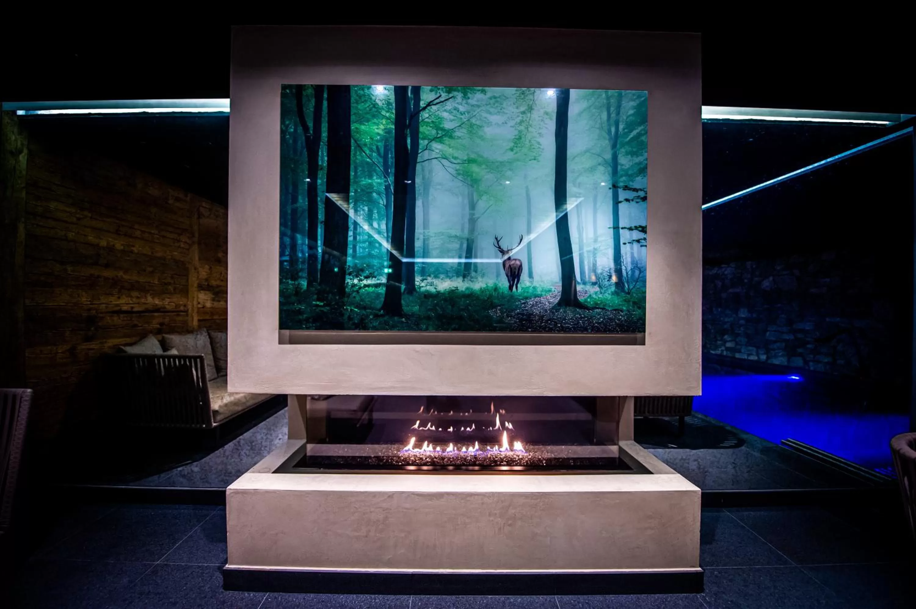 Spa and wellness centre/facilities in Hôtel de Rougemont & Spa