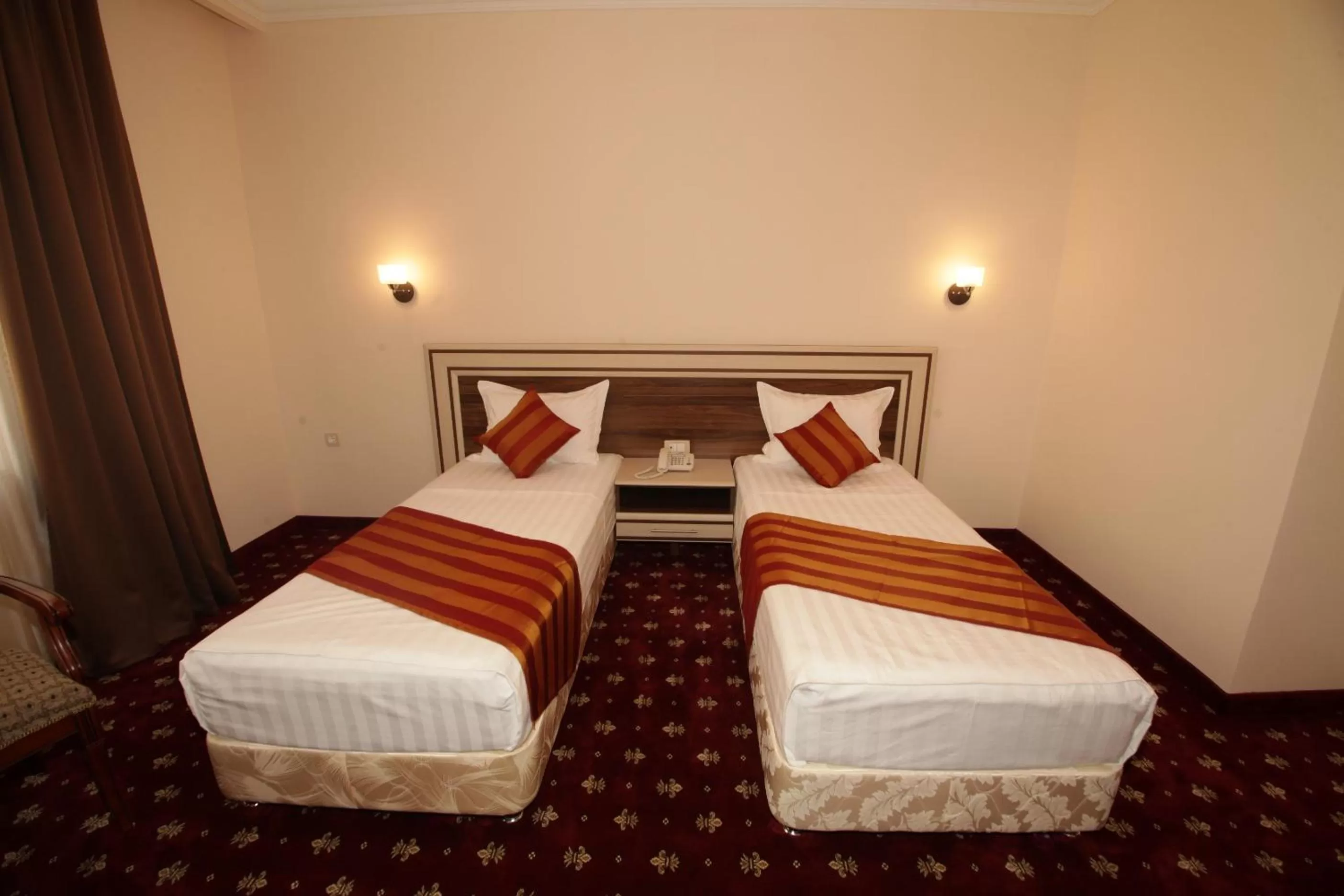 Bed in Artsakh Hotel