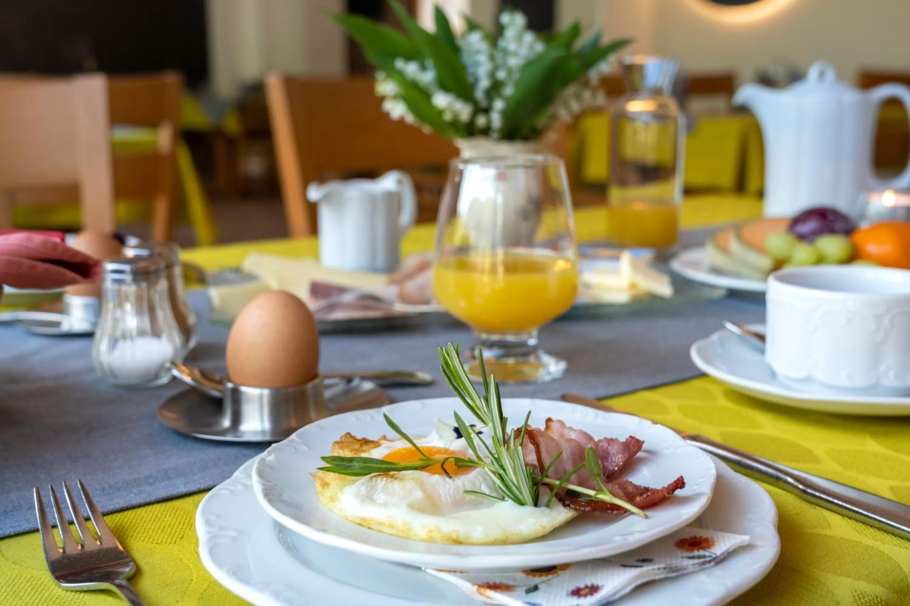 Breakfast in Weinhotel Landsknecht