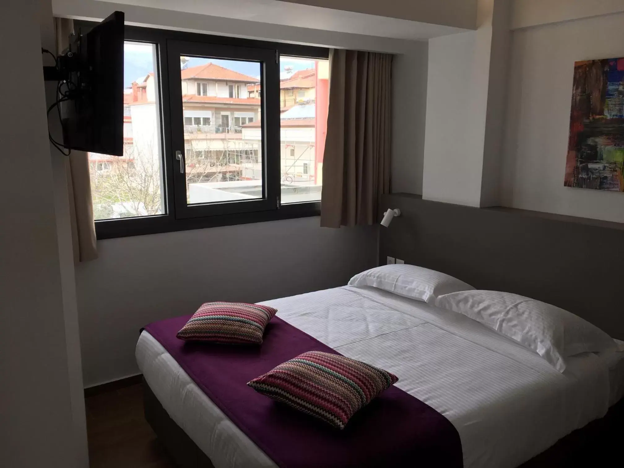 Bedroom, Bed in Olympos Suites Apartments