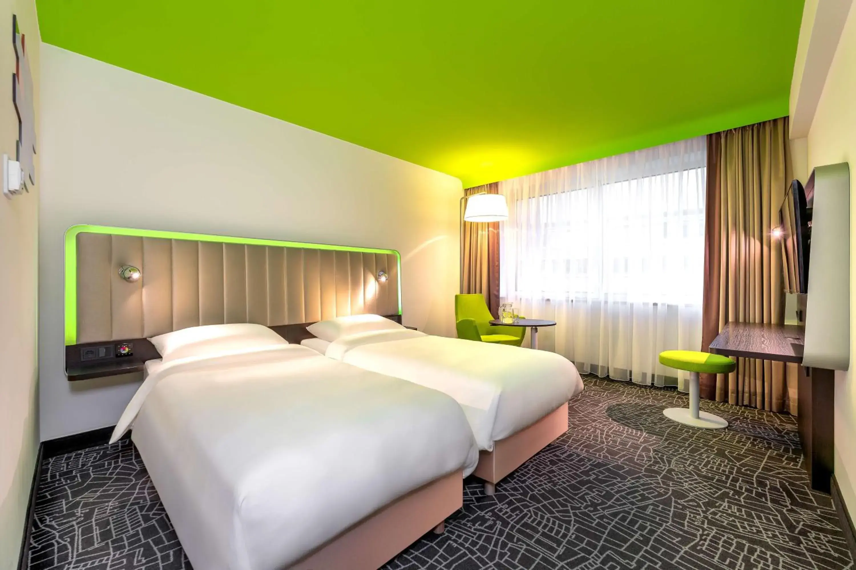 Bedroom, Bed in Park Inn by Radisson Nurnberg