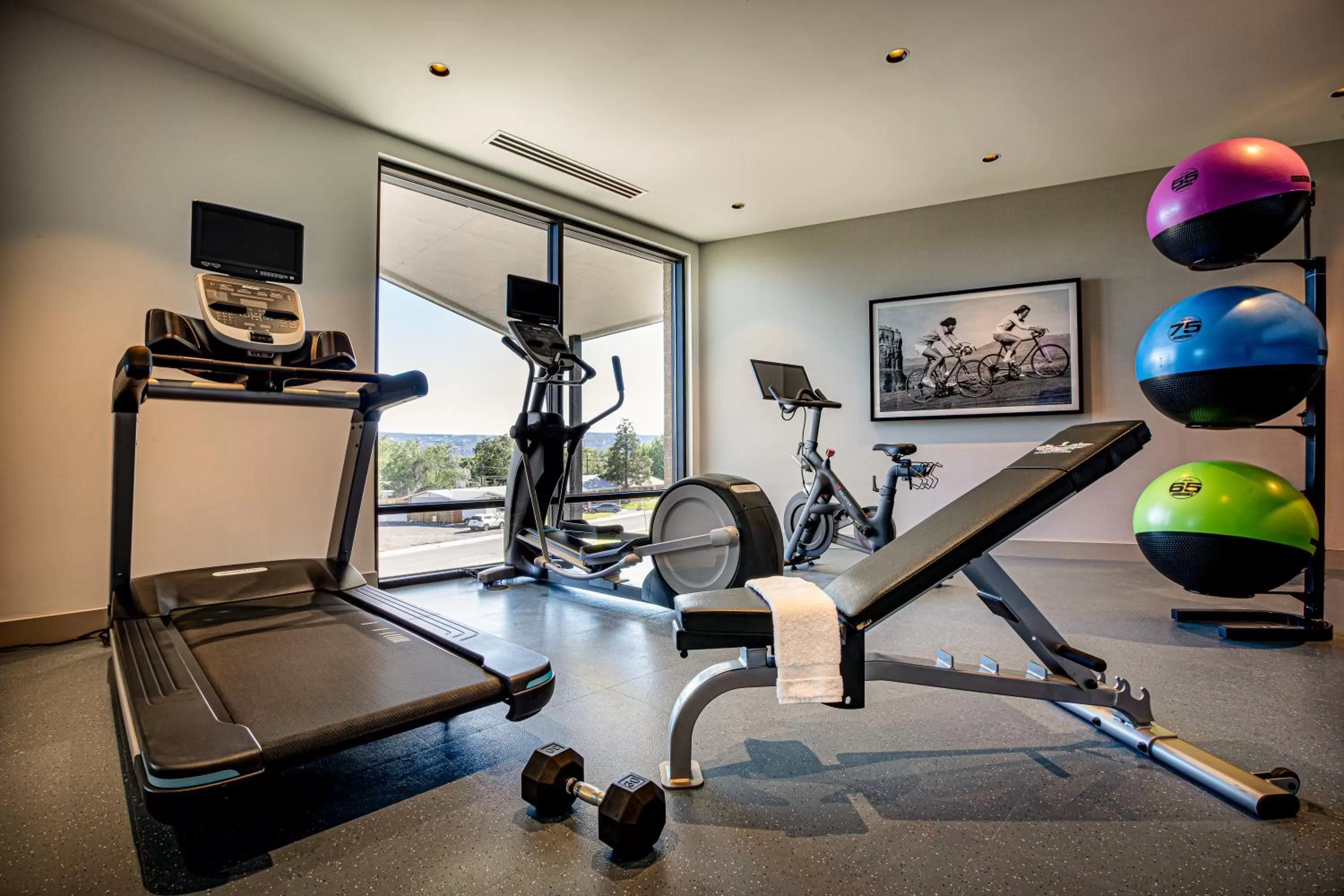 Fitness centre/facilities in Hotel Maverick