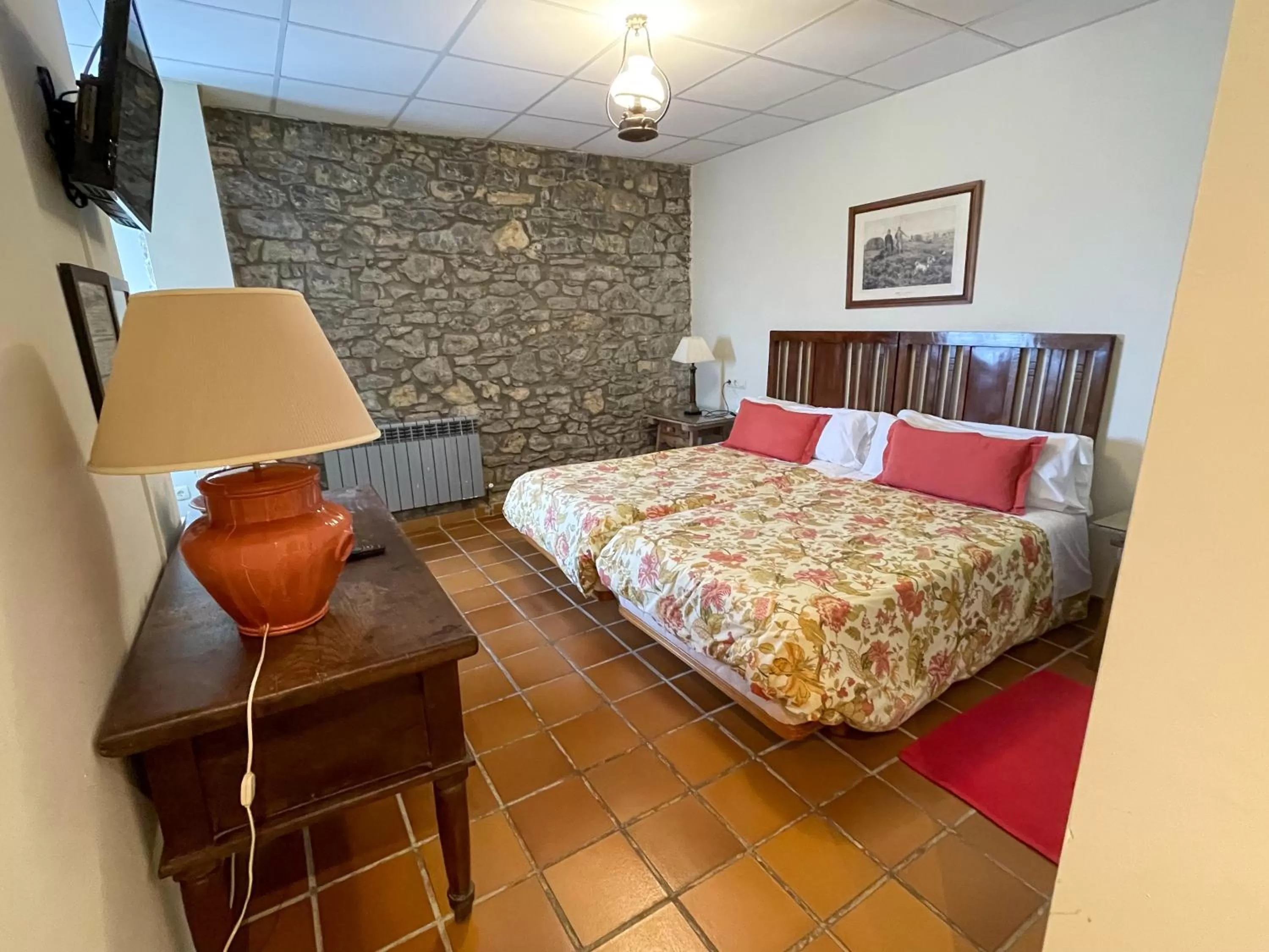 Bed in Hotel Los Caspios