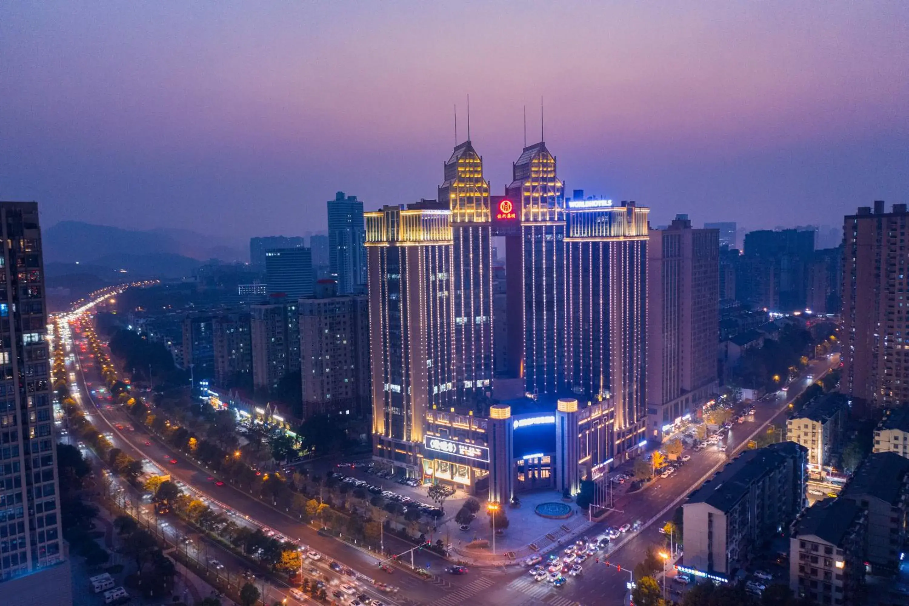 Property building in WorldHotel Grand Jiaxing Hunan Property building in WorldHotel Grand Jiaxing Hunan