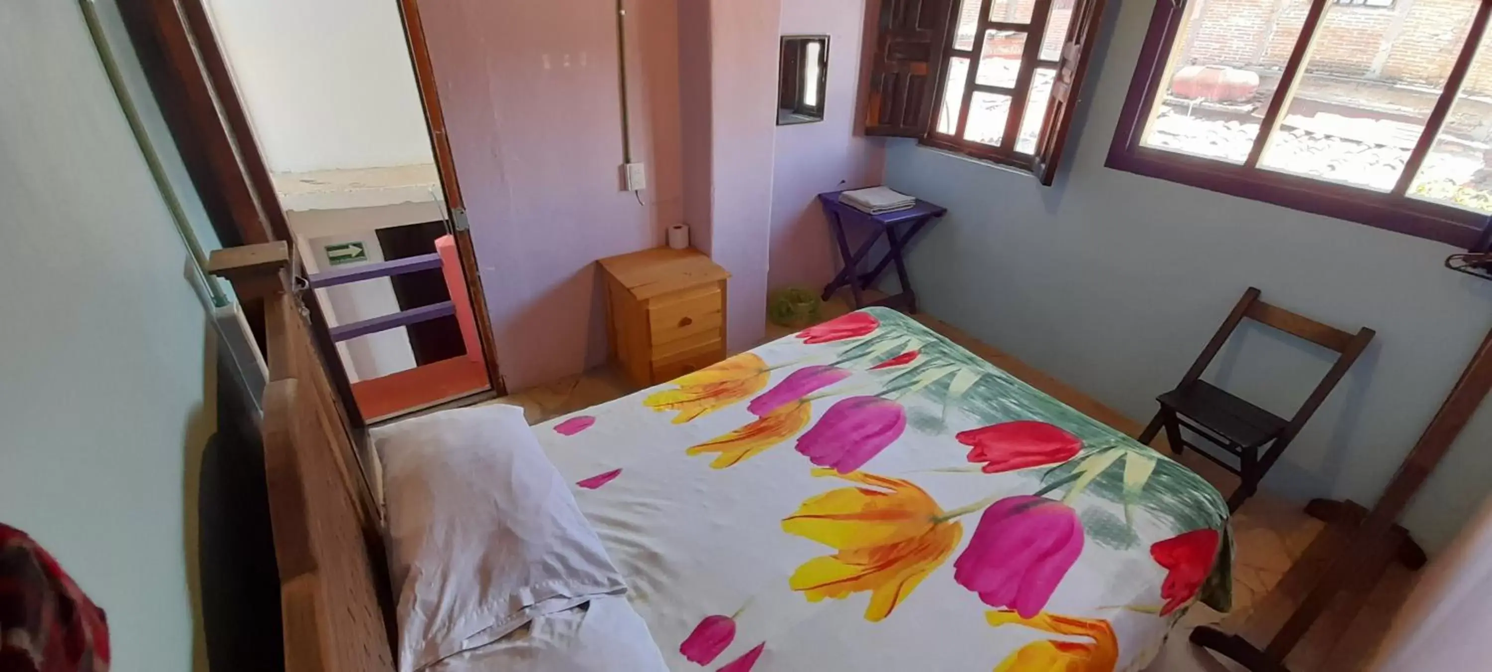 Bed in kukulkan hostal