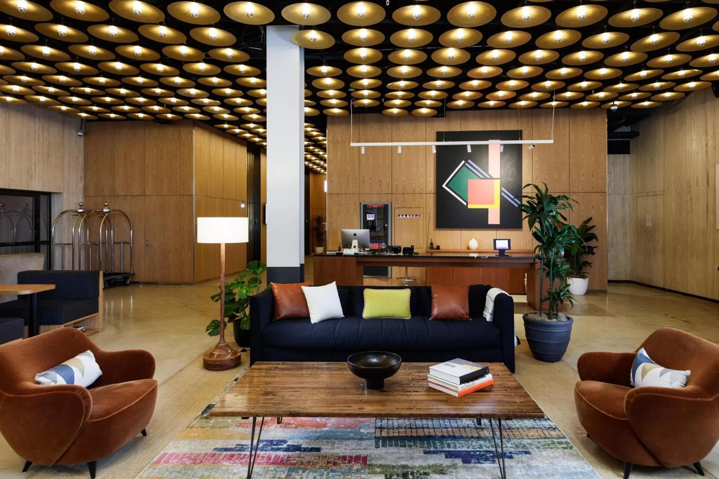 Lobby or reception, Seating Area in Placemakr Wall Street
