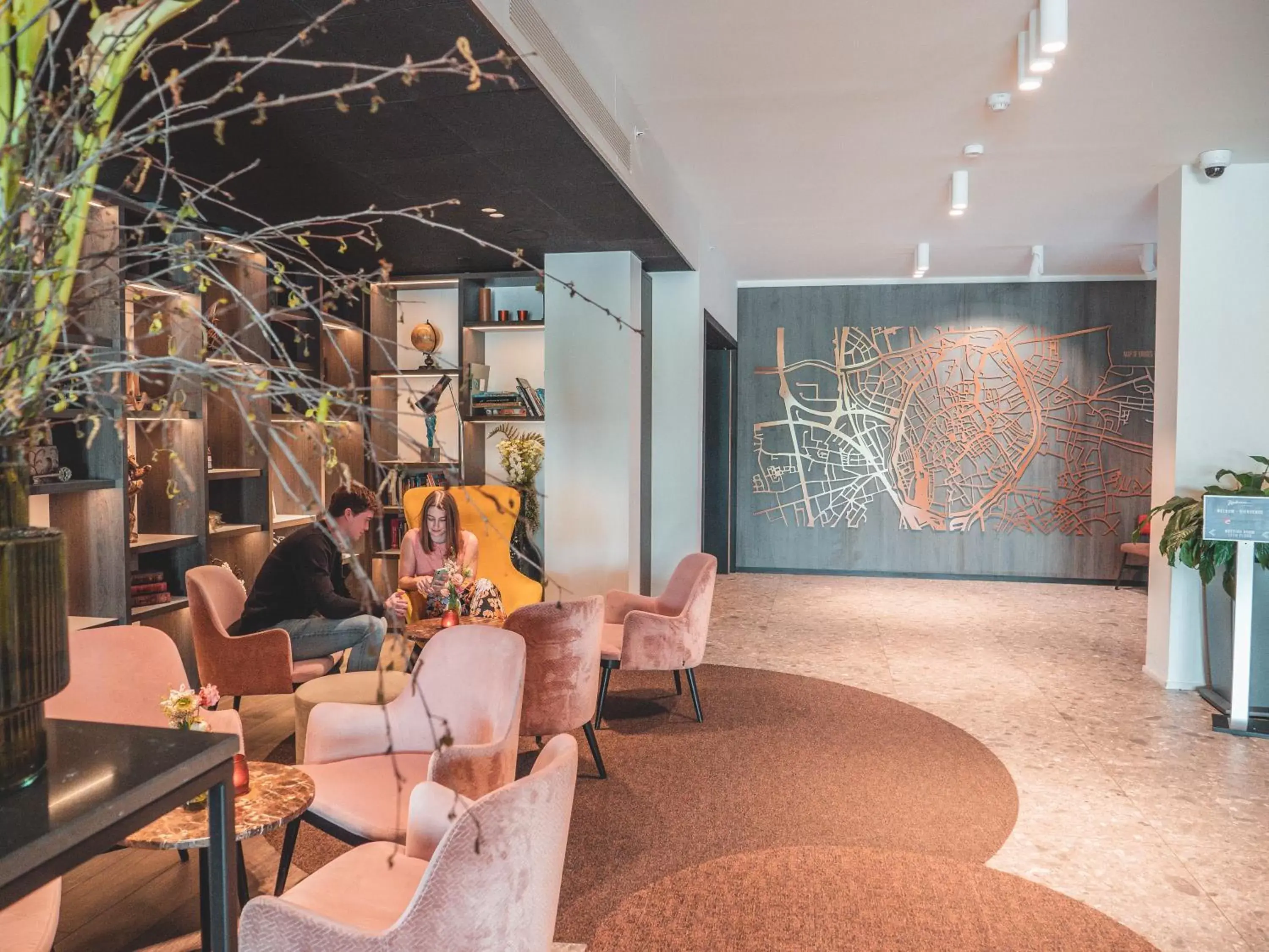 Lobby or reception in Radisson Blu Hotel, Bruges Lobby or reception in Radisson Blu Hotel, Bruges