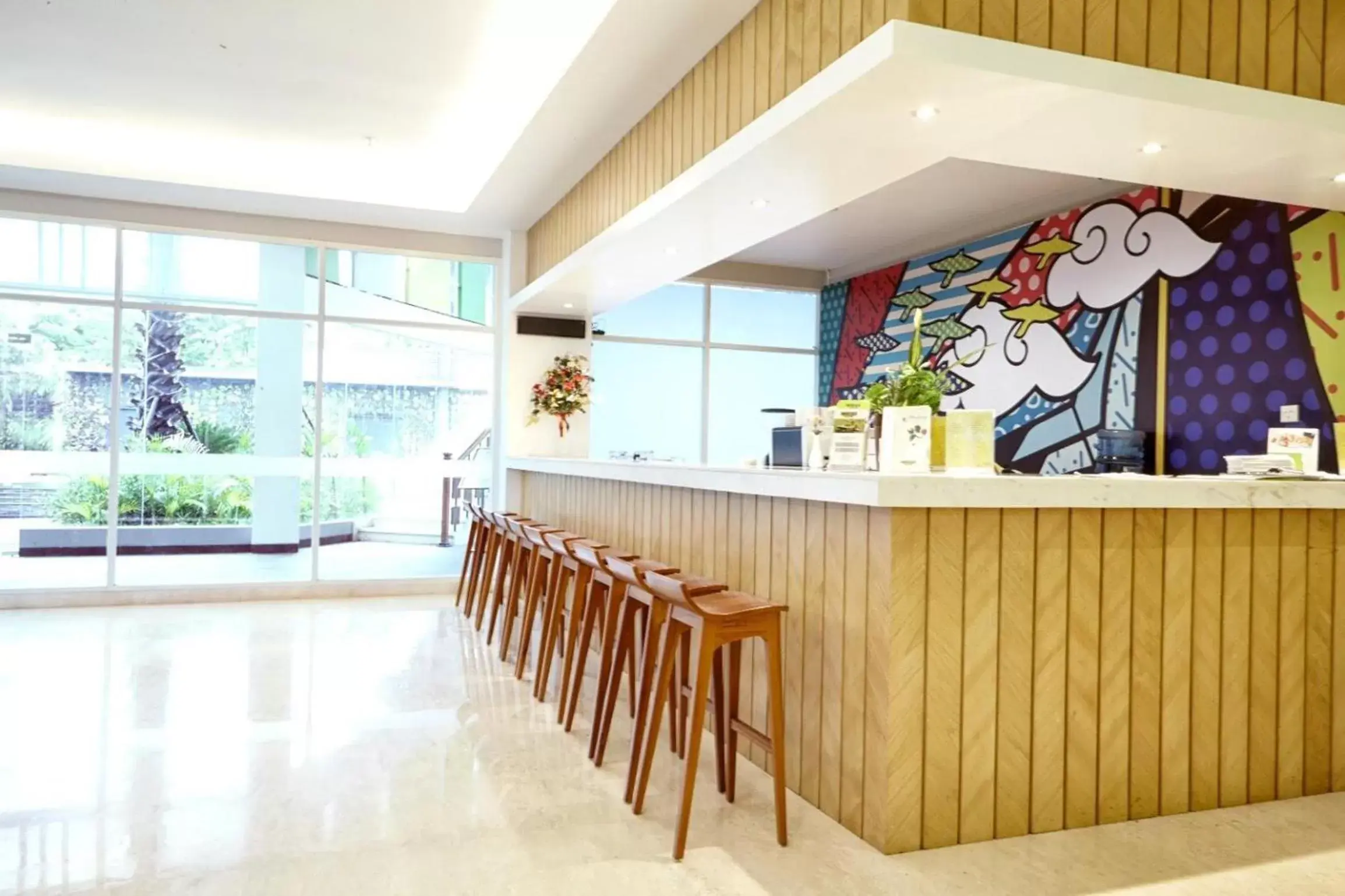 Restaurant/places to eat, Lobby/Reception in MaxOneHotels at Resort Makassar
