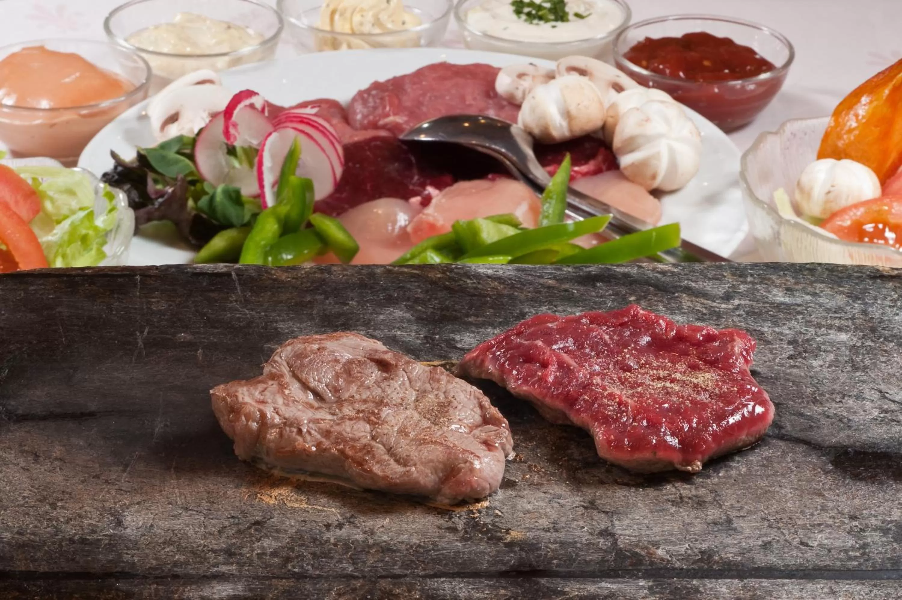 Food close-up in Hotel Diana