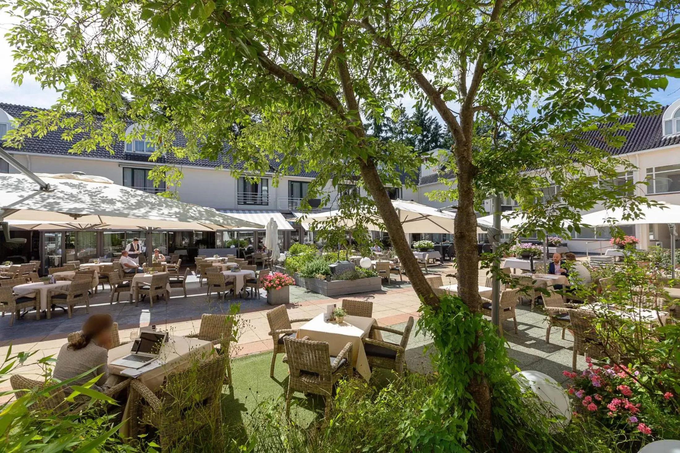 Balcony/Terrace in Hotel Restaurant Oud London