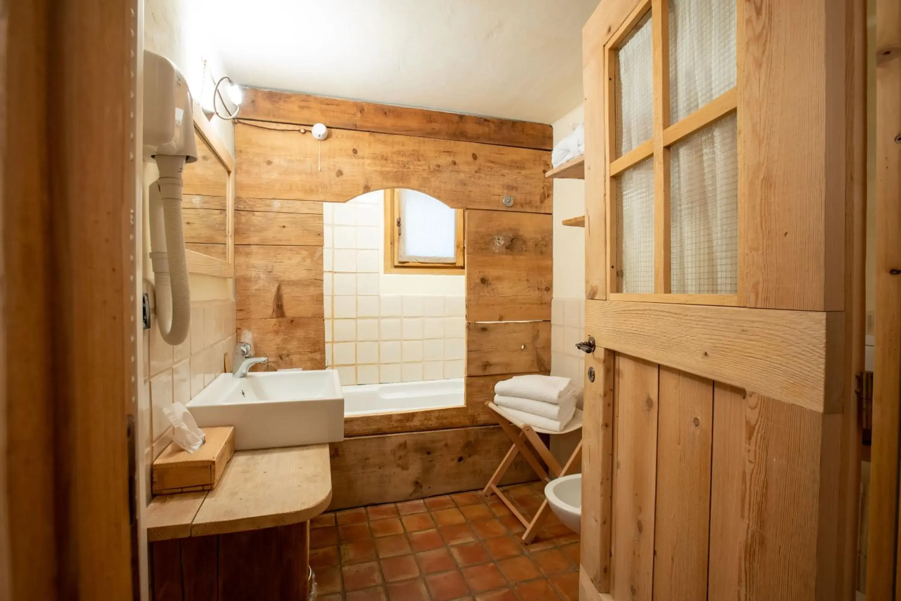 Bathroom in Hotel Chalet Svizzero