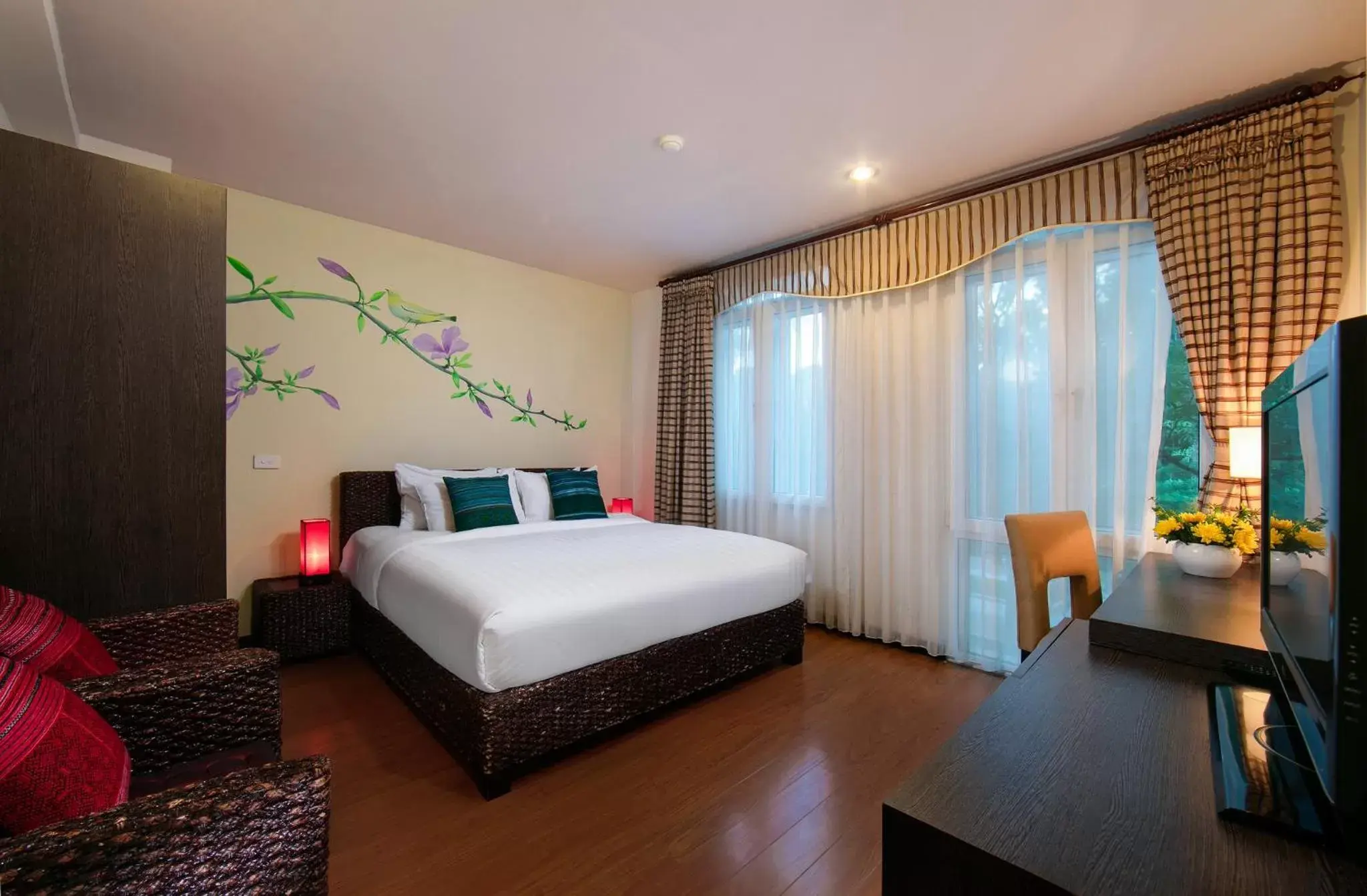 Bed in Anise Hotel & Spa Hanoi