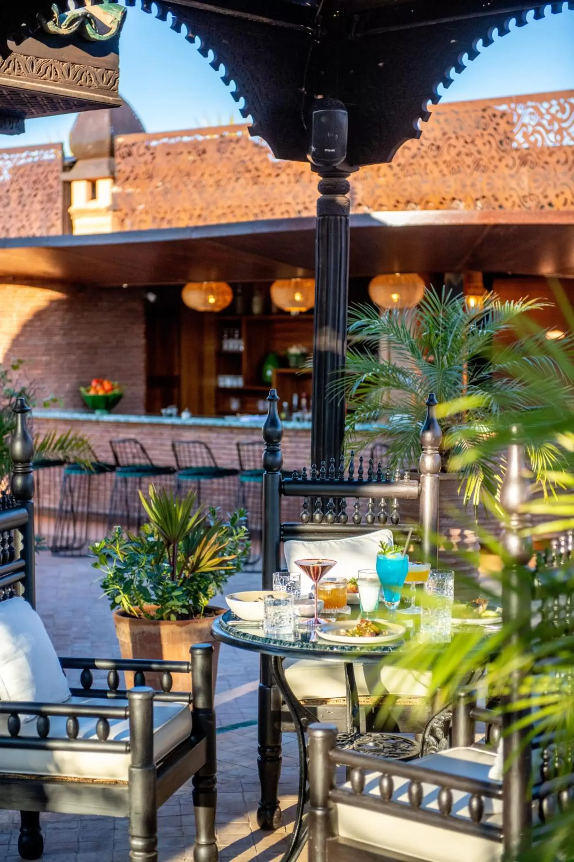 Lounge or bar, Restaurant/Places to Eat in La Sultana Marrakech