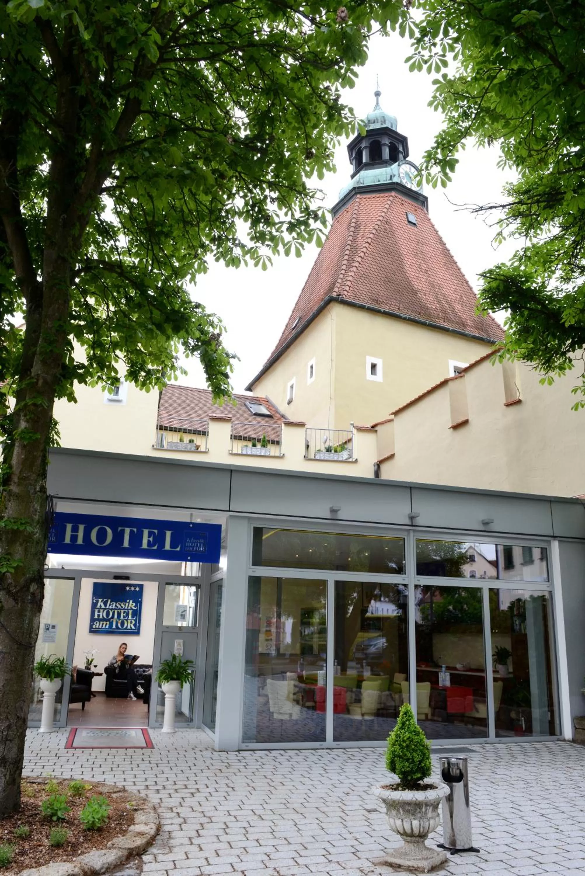 Property building in Klassik Hotel am Tor