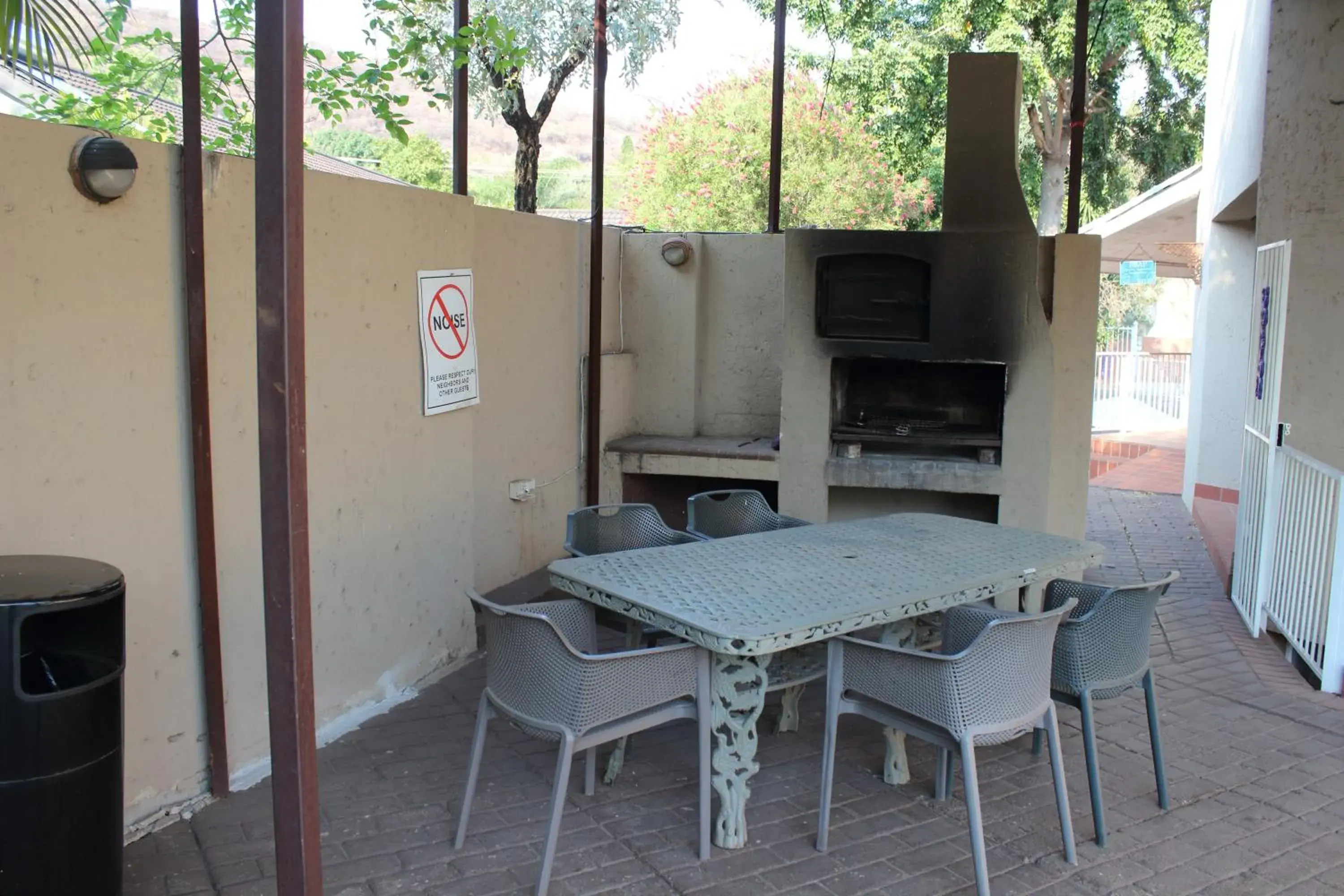 BBQ Facilities in Purple Olive Guest House
