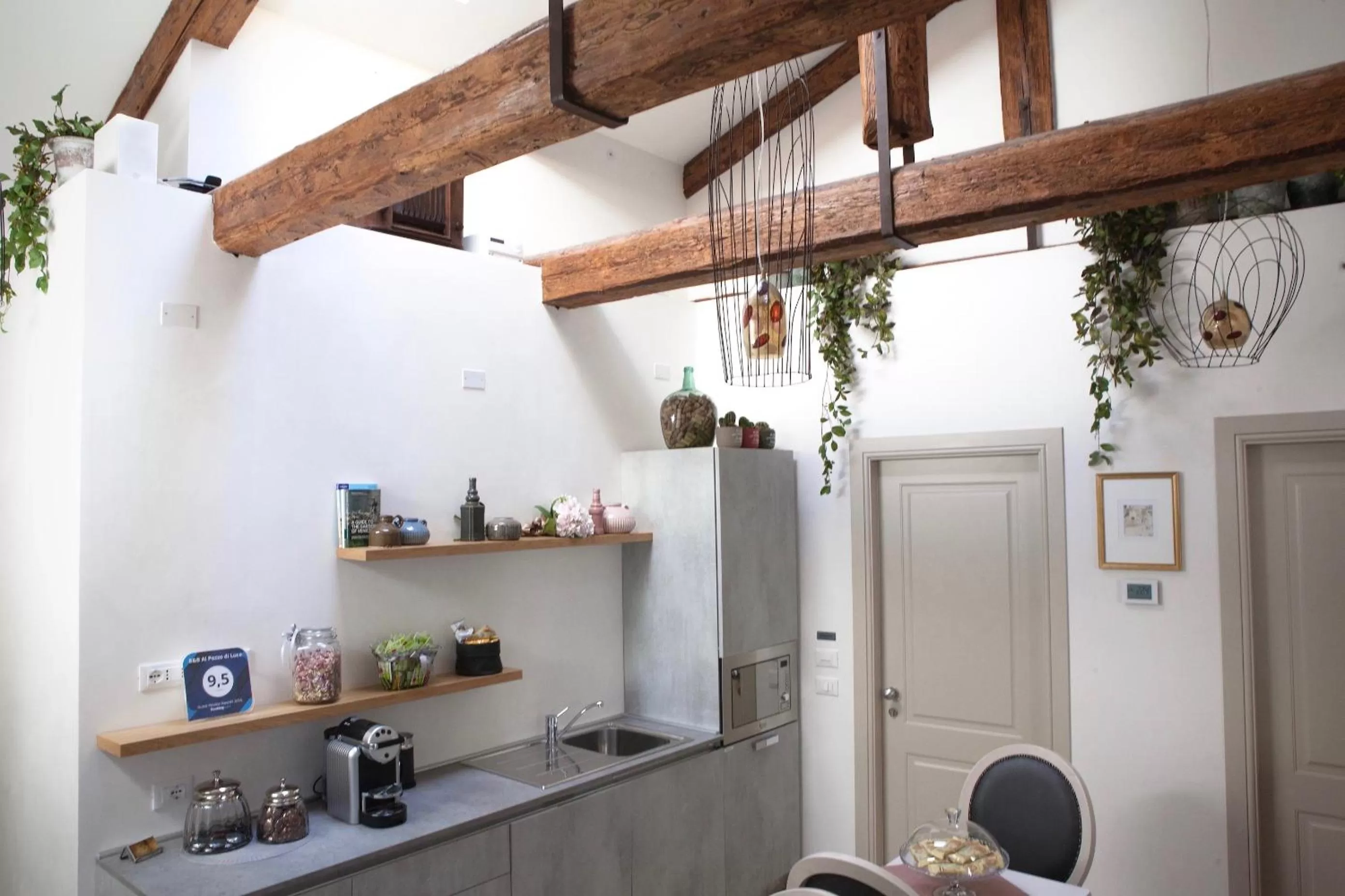 Decorative detail in B&B Al Pozzo di Luce