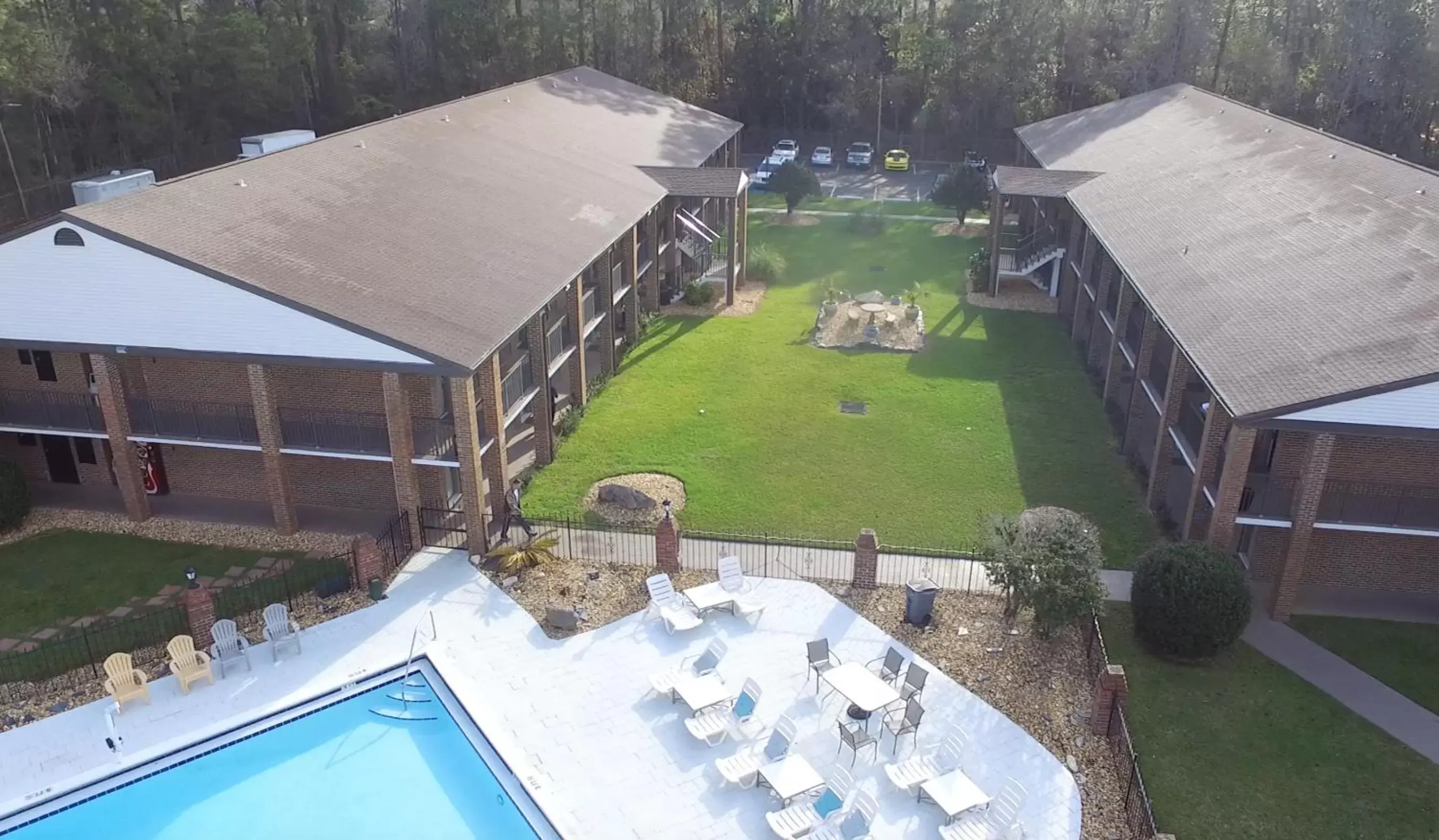 Bird's eye view, Pool View in At Home Inn & Suites