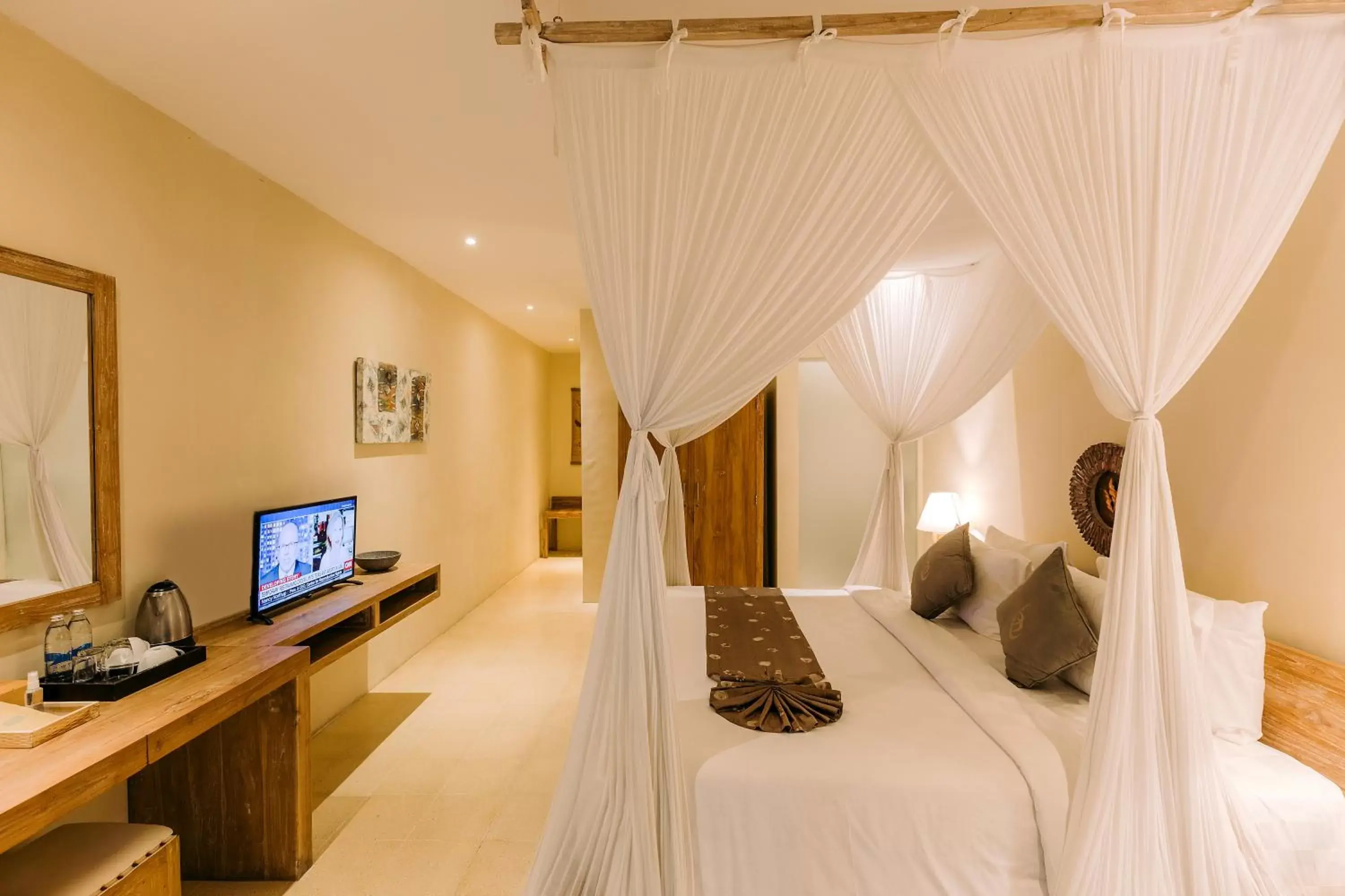 Bedroom, Bed in La Berceuse Resort and Villa Nusa Dua by Taritiya Collection